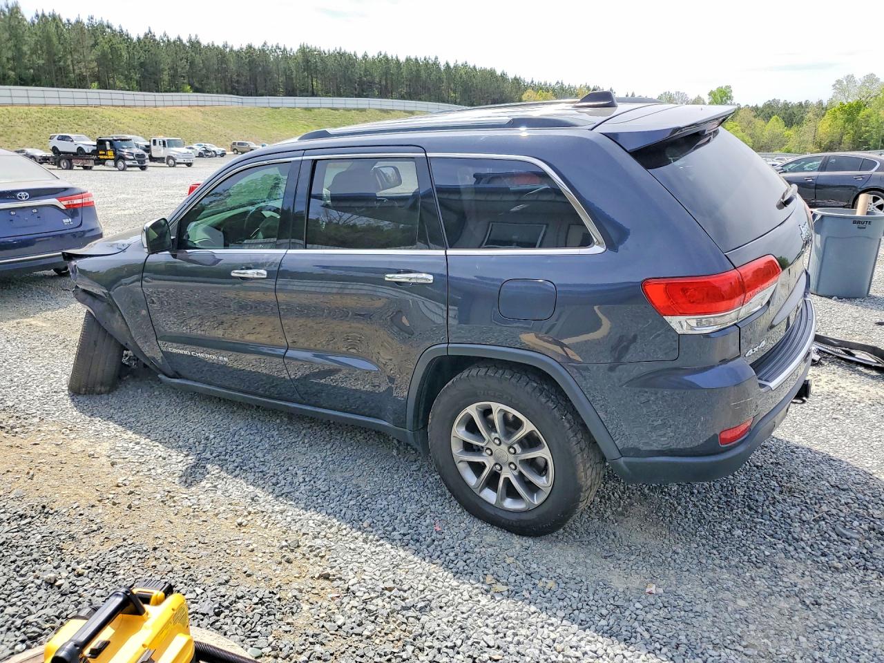 2015 Jeep Grand Cherokee Limited Черный vin: 1C4RJFBG5FC159444