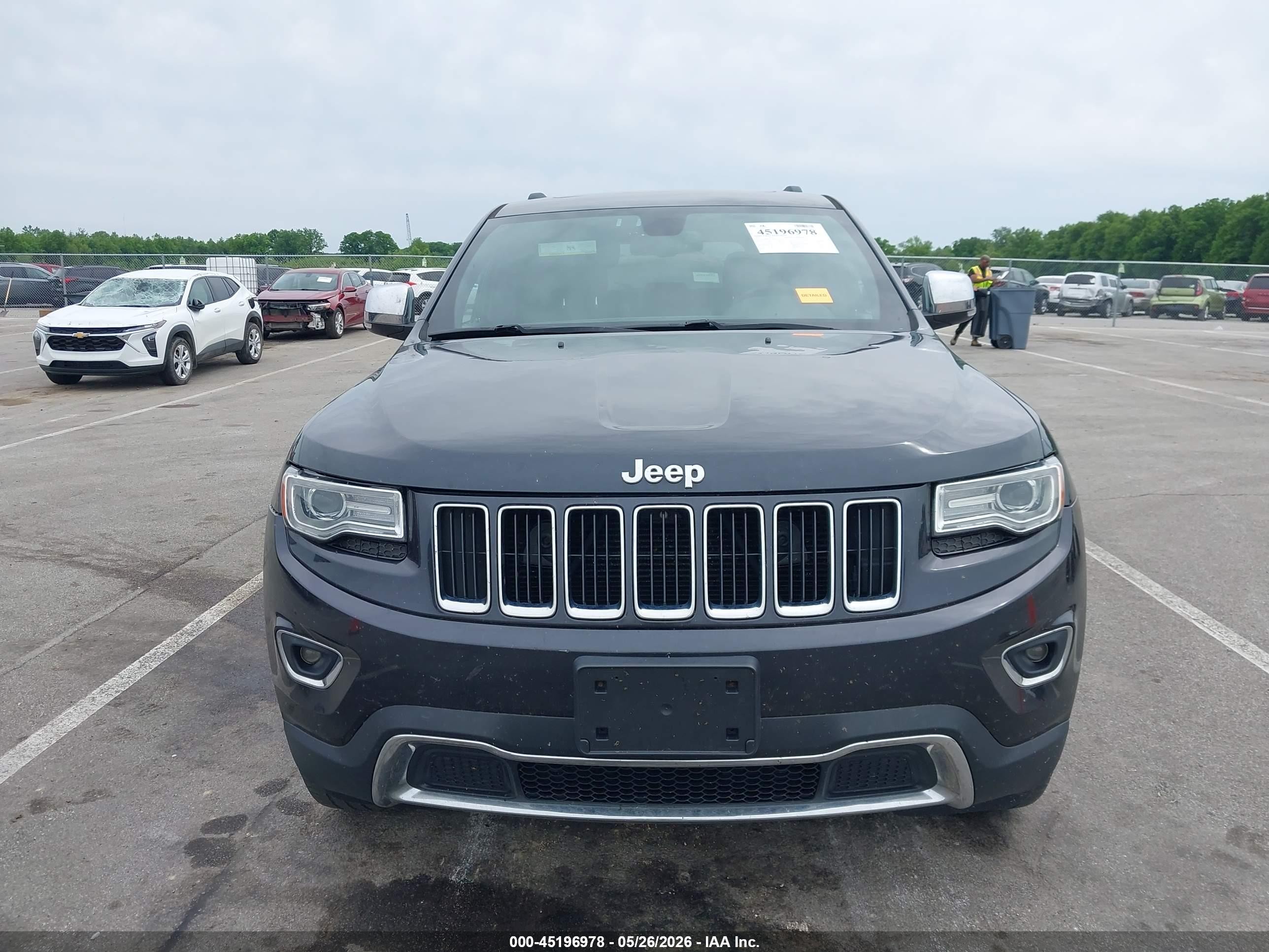 2015 Jeep Grand Cherokee Limited Gray vin: 1C4RJFBG5FC190967