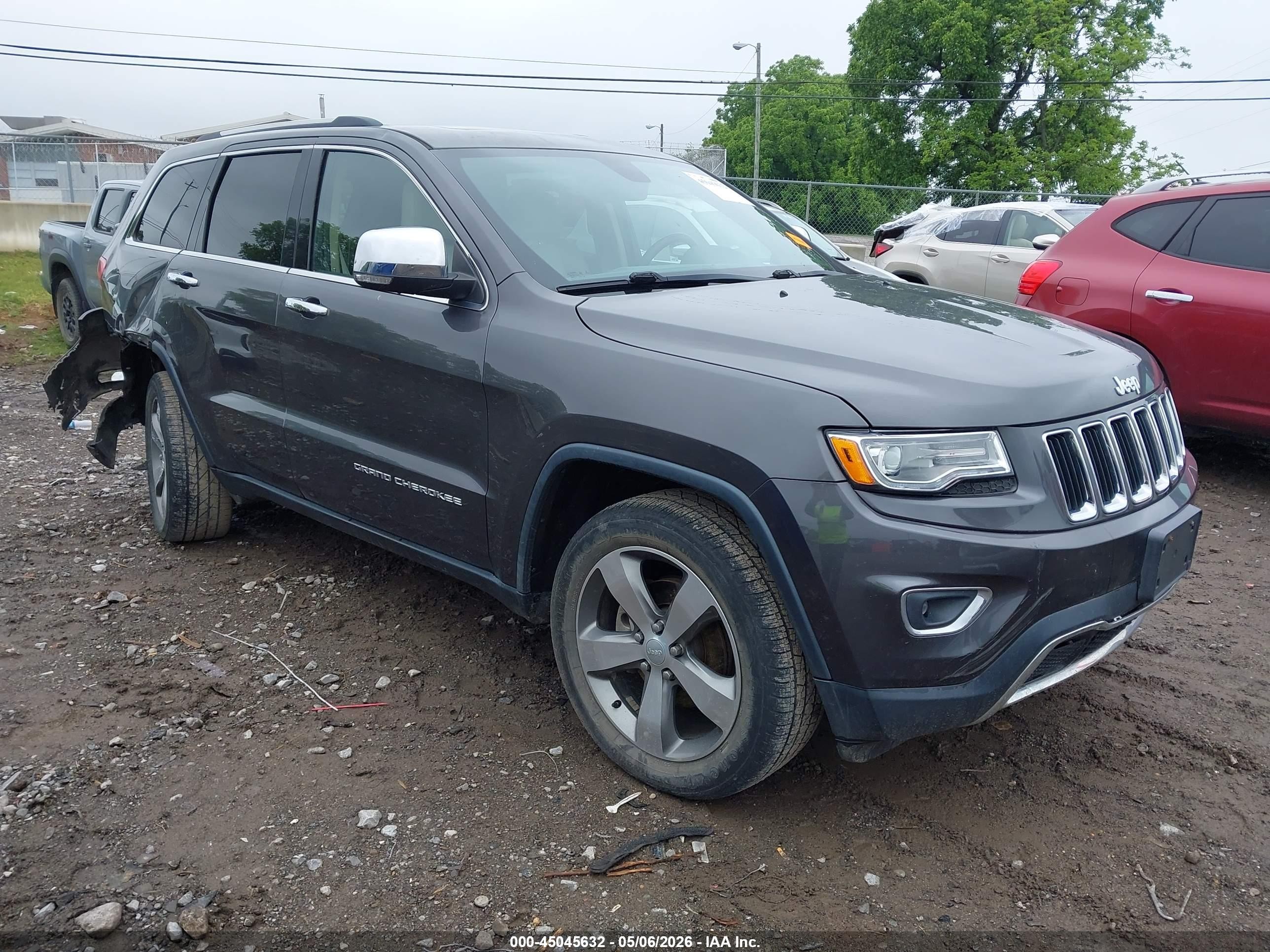 2015 Jeep Grand Cherokee Limited Silver vin: 1C4RJFBG5FC197501