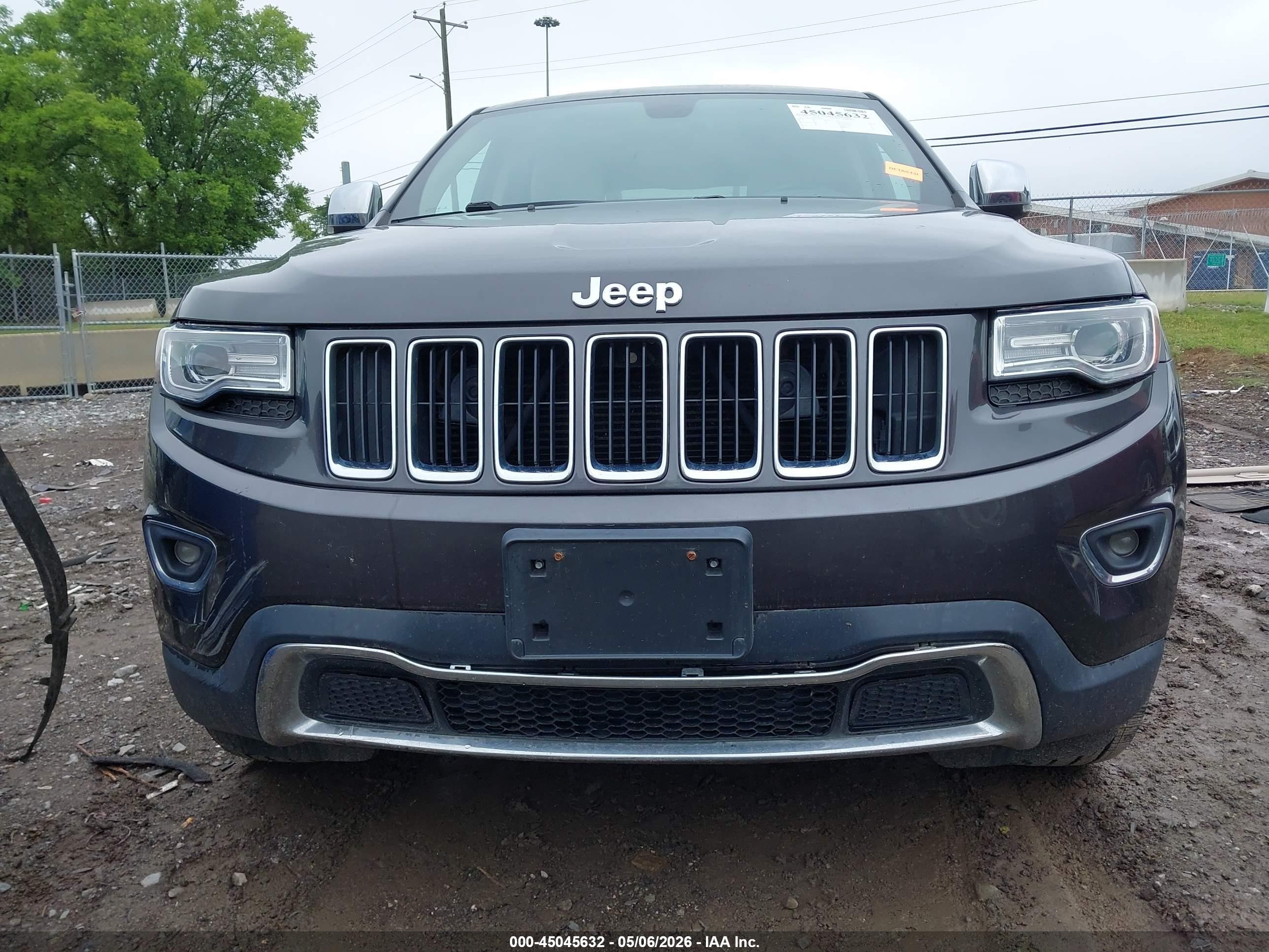 2015 Jeep Grand Cherokee Limited Silver vin: 1C4RJFBG5FC197501