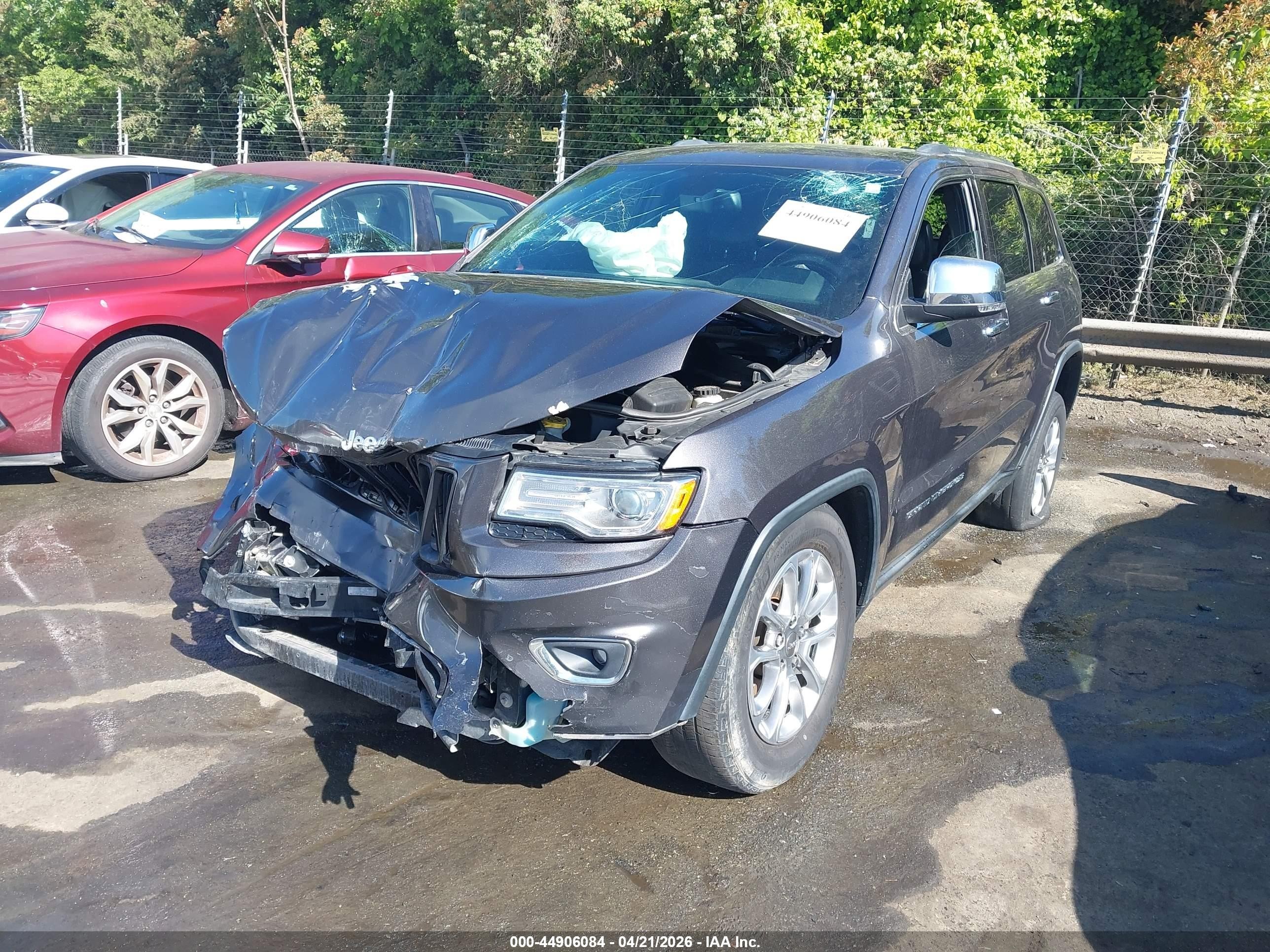 2015 Jeep Grand Cherokee Limited Black vin: 1C4RJFBG5FC205676