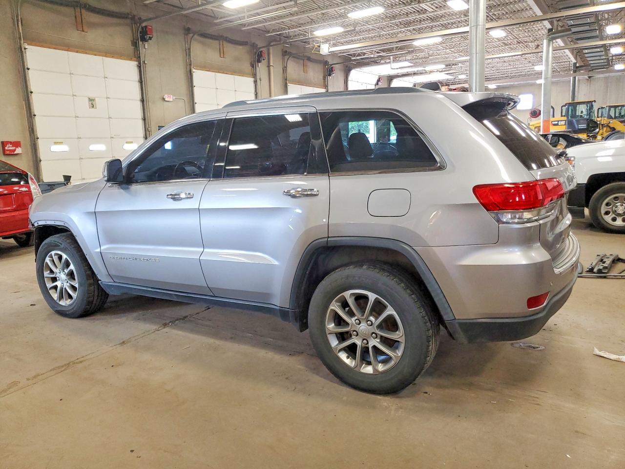 2015 Jeep Grand Cherokee Limited Silver vin: 1C4RJFBG5FC211493