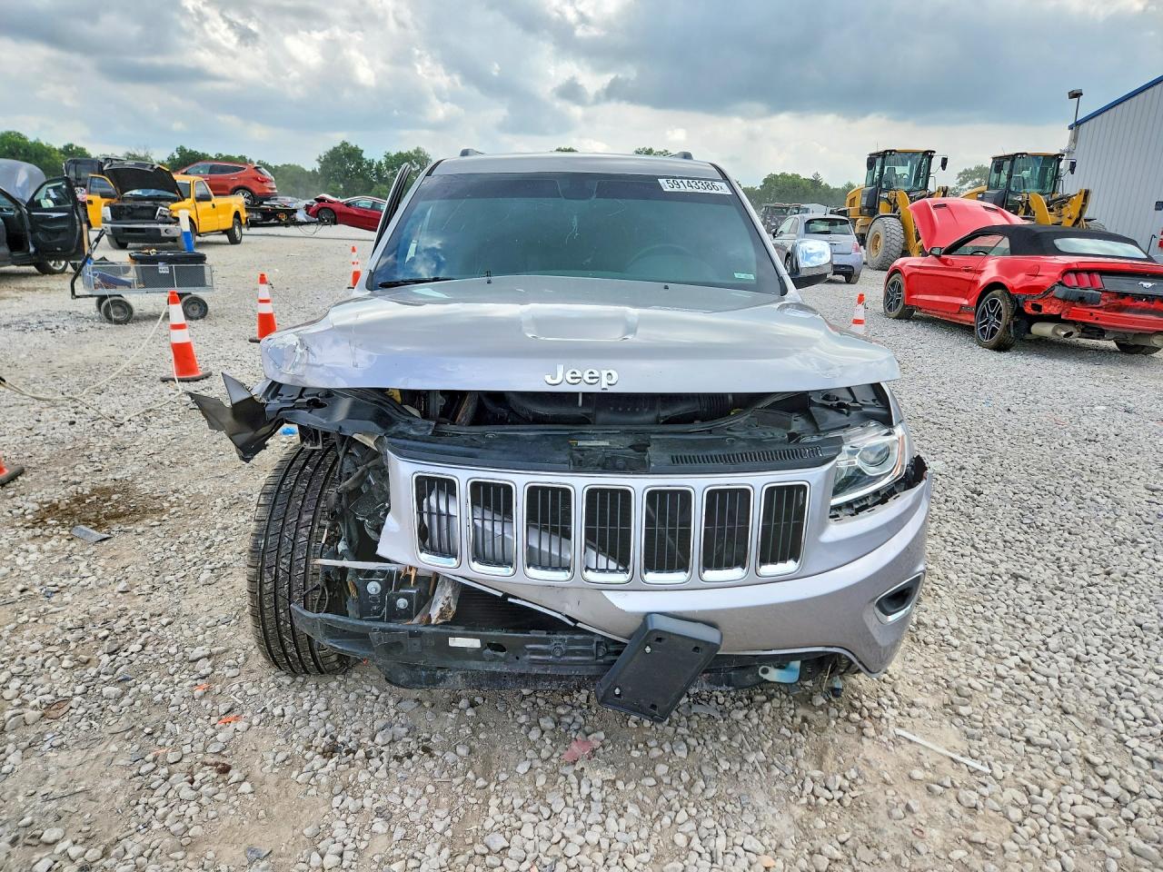 2015 Jeep Grand Cherokee Limited Gray vin: 1C4RJFBG5FC229718
