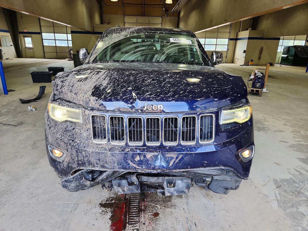2015 Jeep Grand Cherokee Limited Blue vin: 1C4RJFBG5FC229914