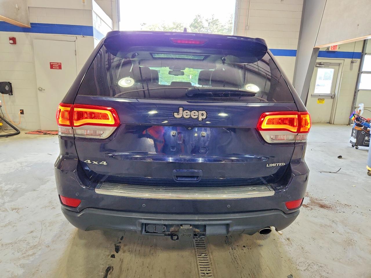 2015 Jeep Grand Cherokee Limited Blue vin: 1C4RJFBG5FC229914