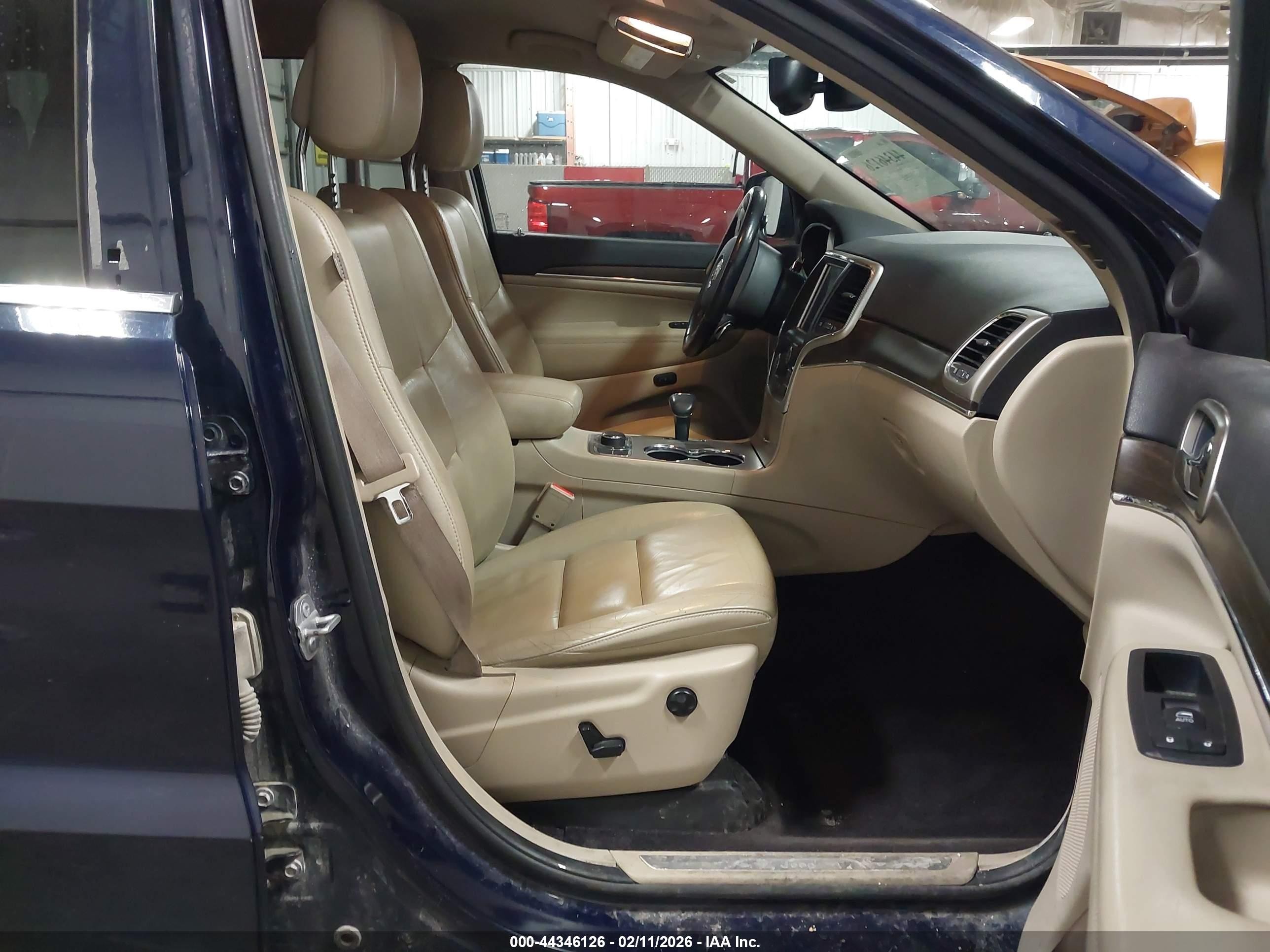 2015 Jeep Grand Cherokee Limited Blue vin: 1C4RJFBG5FC242971