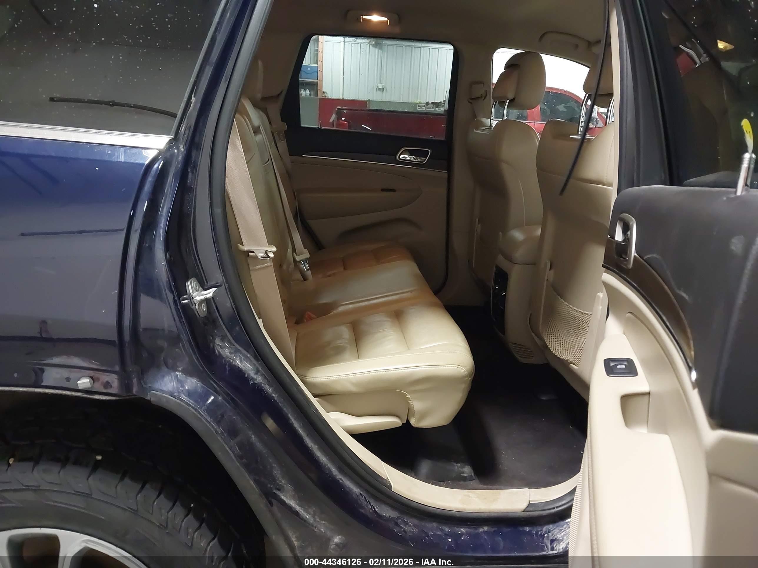 2015 Jeep Grand Cherokee Limited Blue vin: 1C4RJFBG5FC242971