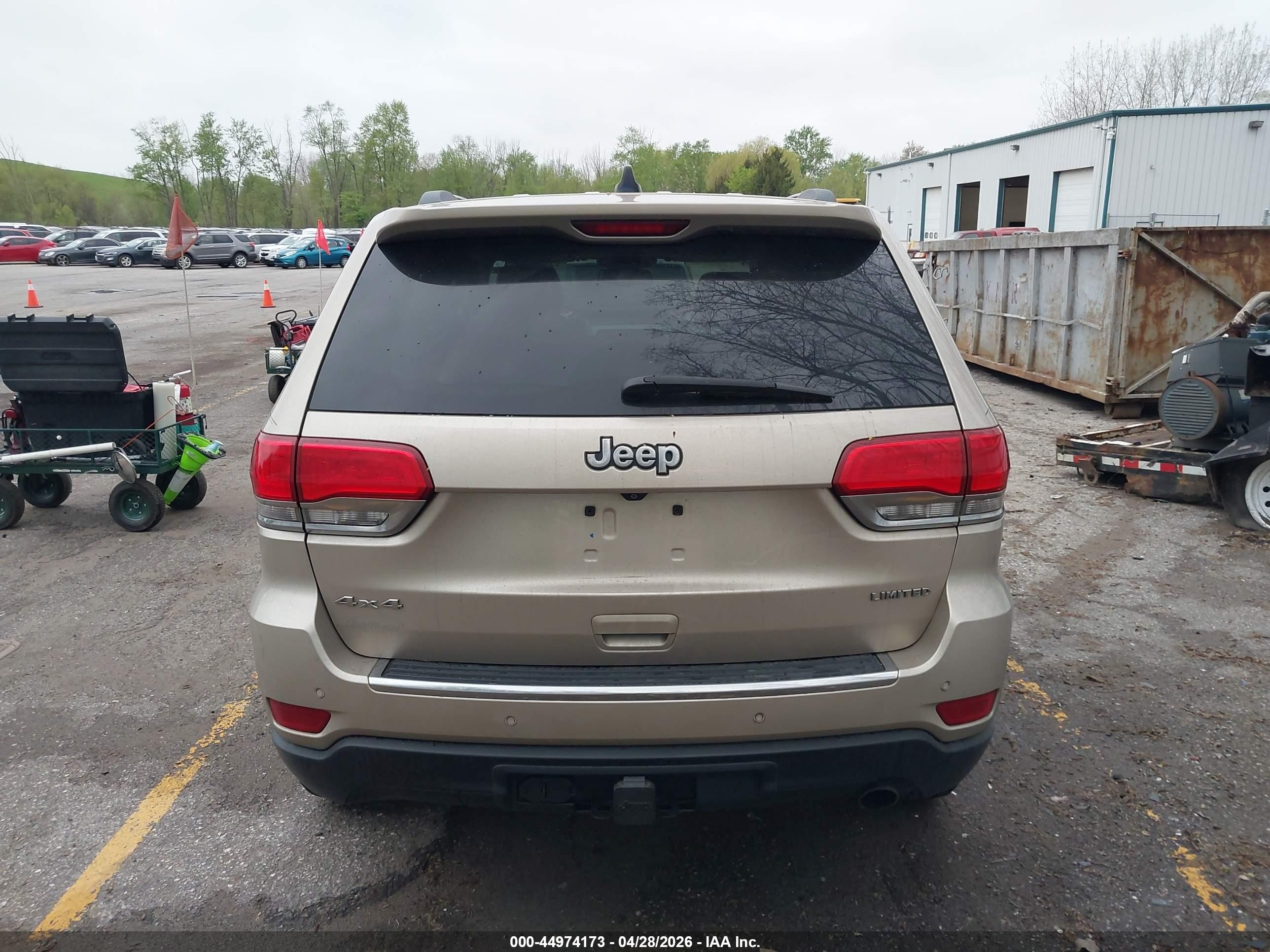 2015 Jeep Grand Cherokee Limited Beige vin: 1C4RJFBG5FC604961