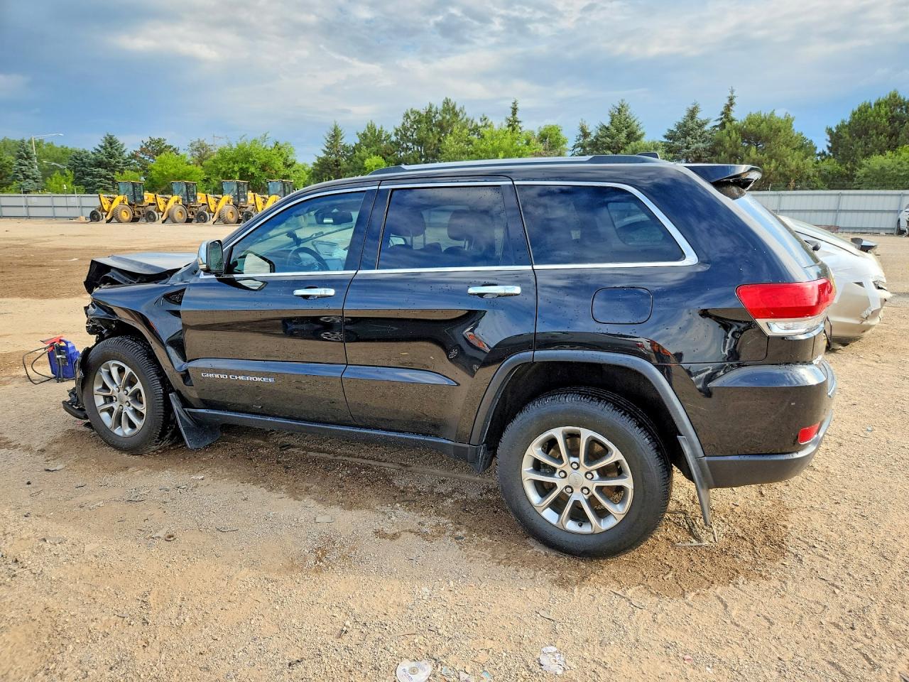 2015 Jeep Grand Cherokee Limited Black vin: 1C4RJFBG5FC605978