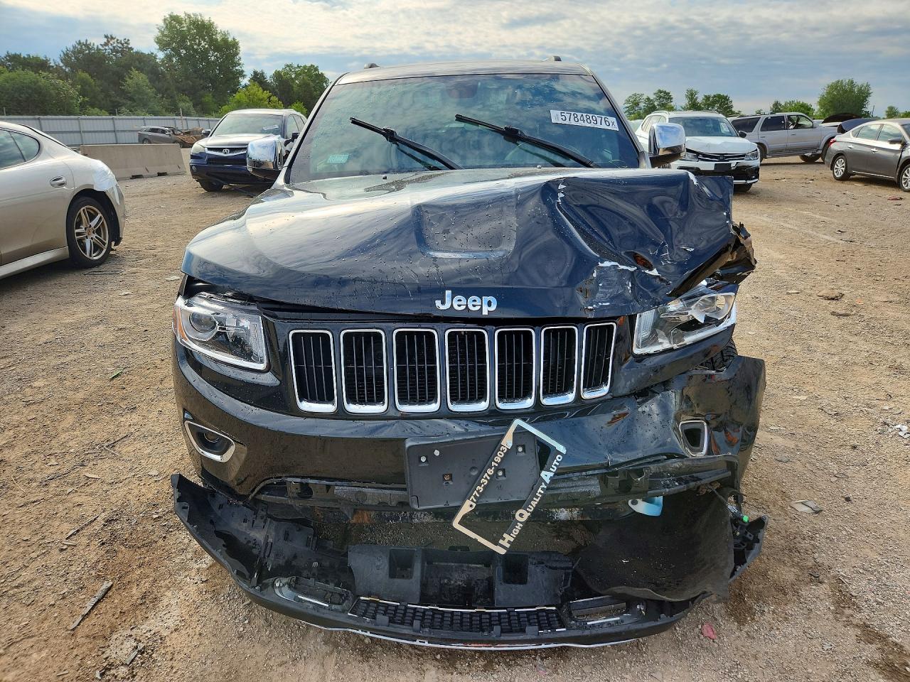 2015 Jeep Grand Cherokee Limited Black vin: 1C4RJFBG5FC605978