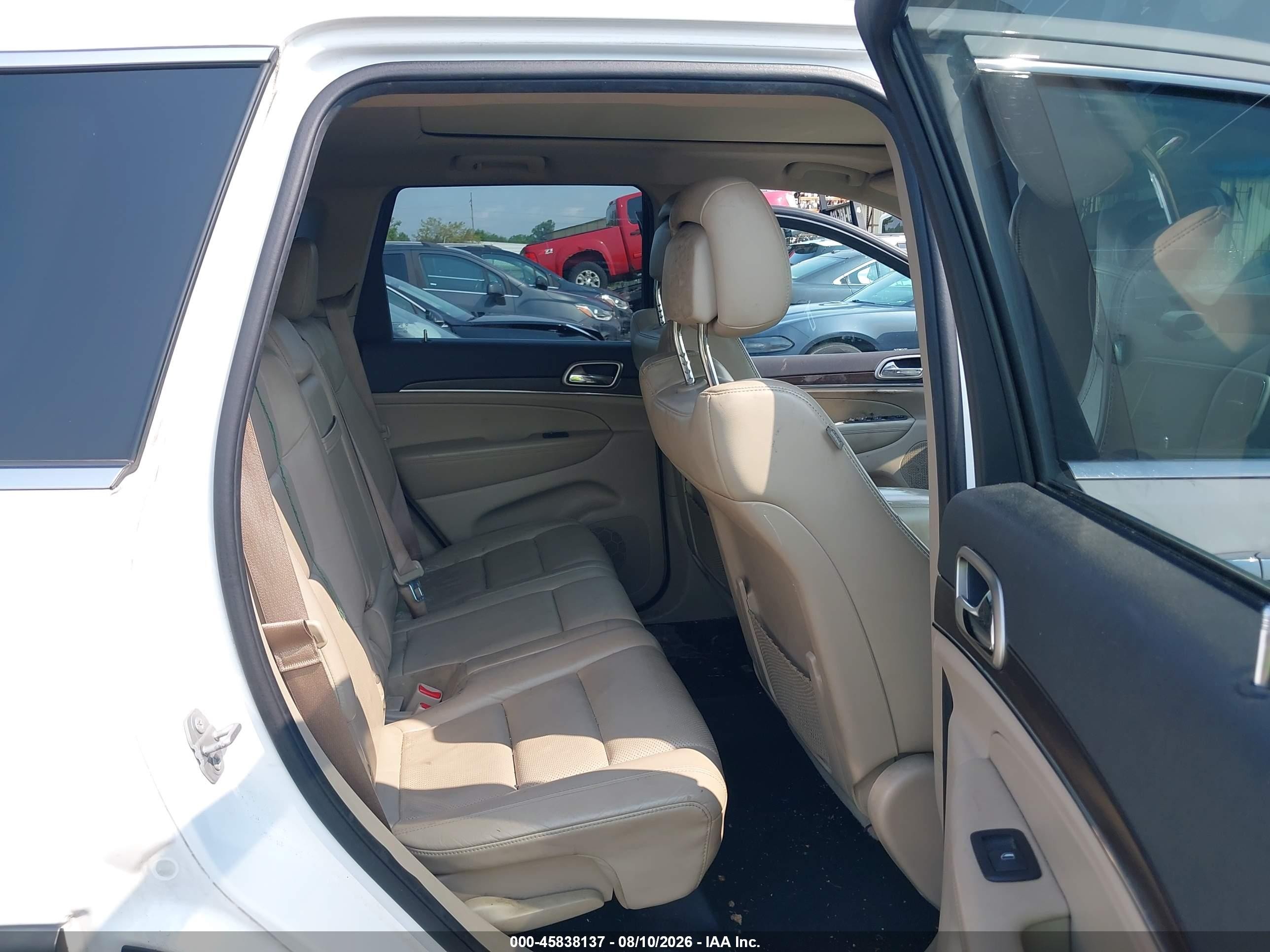2015 Jeep Grand Cherokee Limited White vin: 1C4RJFBG5FC628354