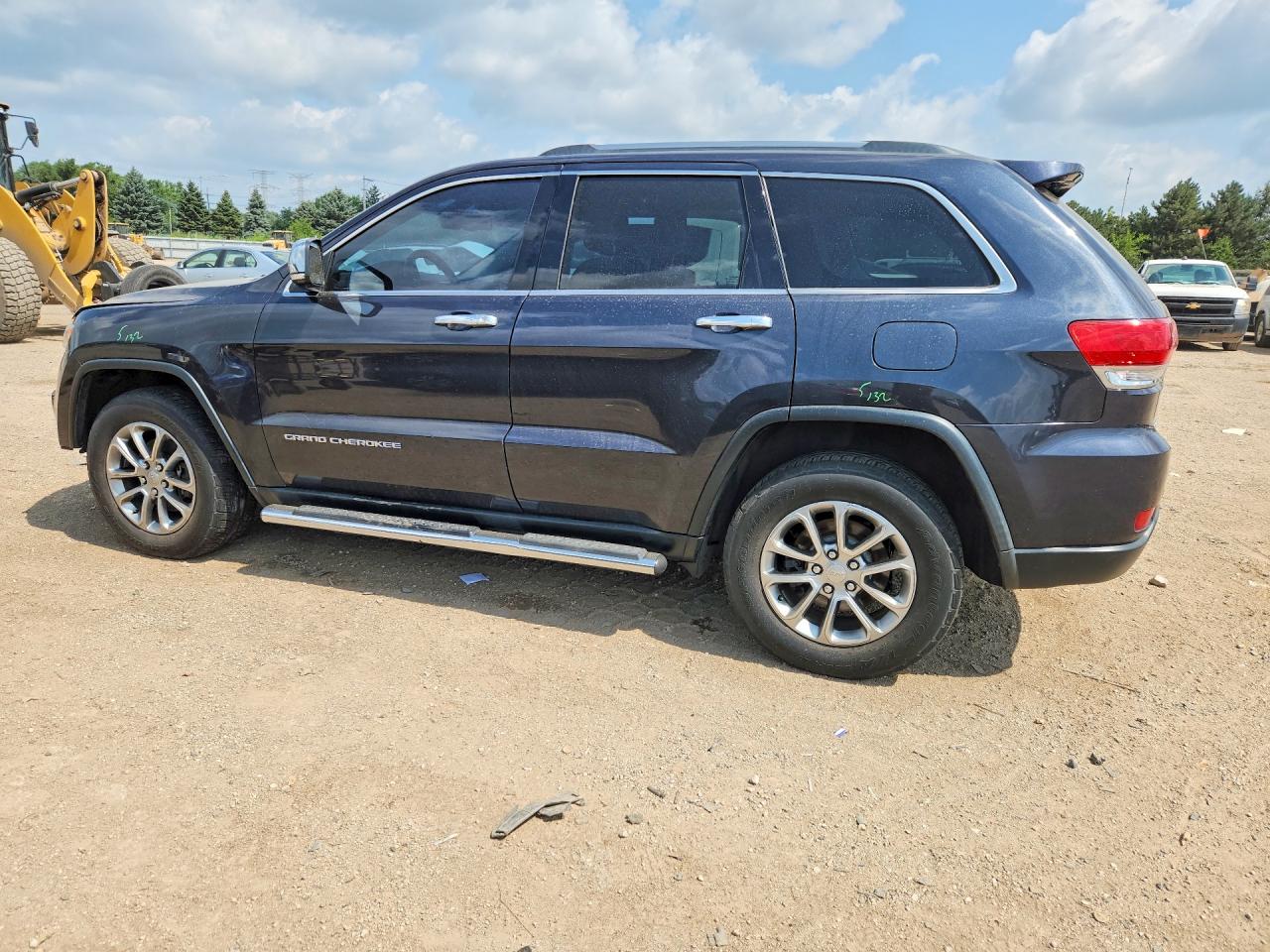 2015 Jeep Grand Cherokee Limited Gray vin: 1C4RJFBG5FC631268