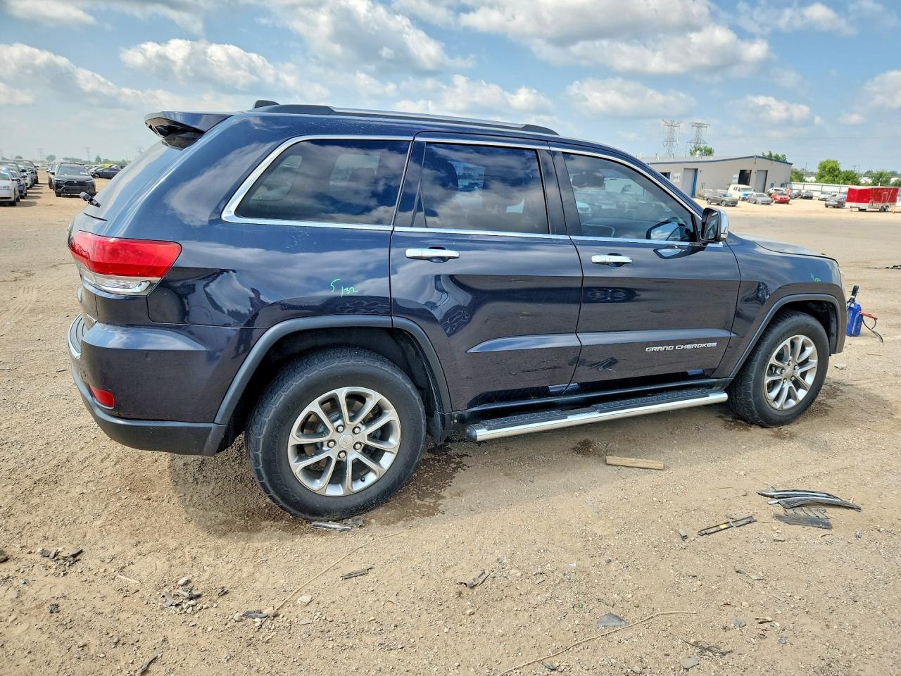 2015 Jeep Grand Cherokee Limited Gray vin: 1C4RJFBG5FC631268