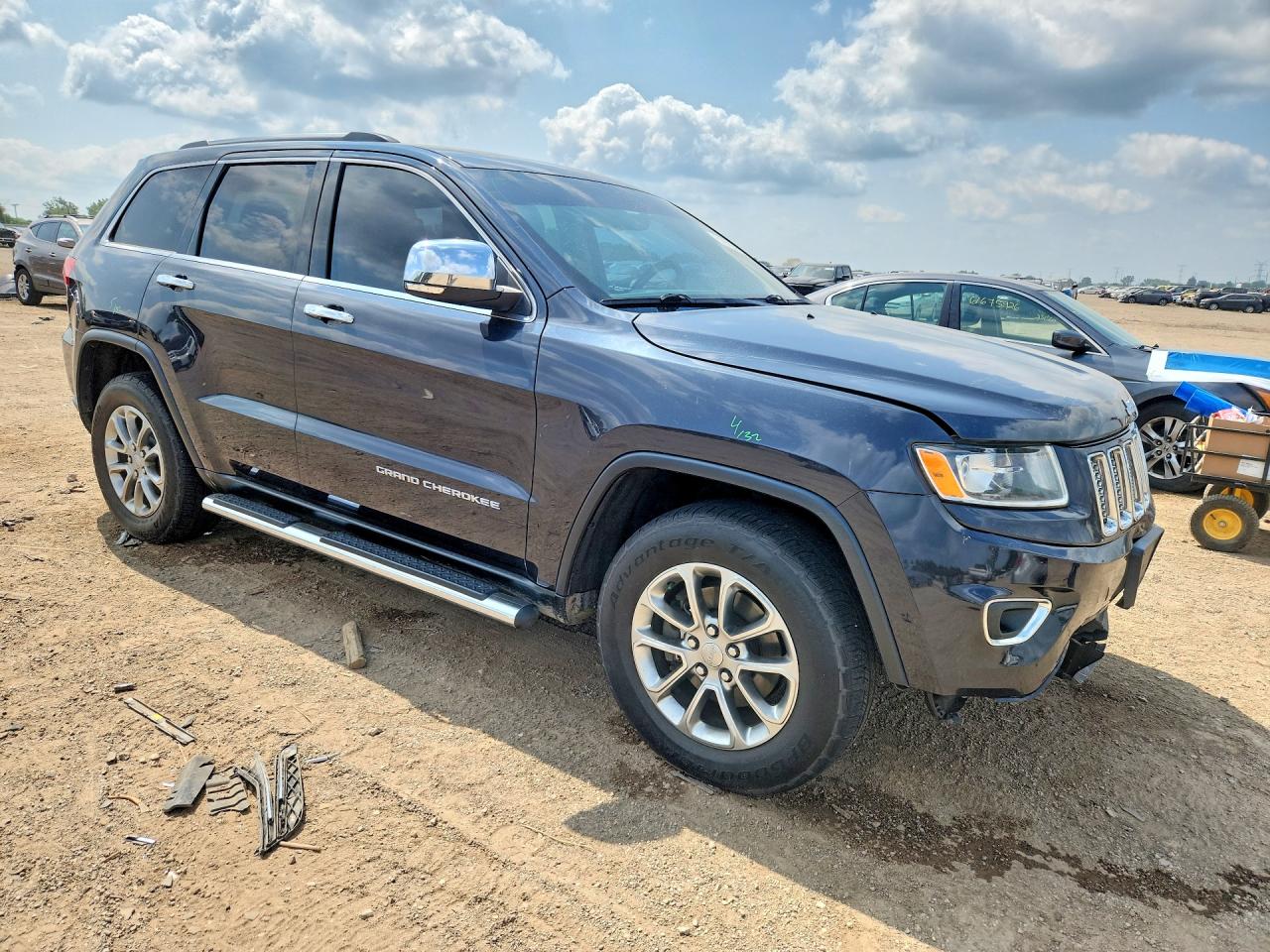 2015 Jeep Grand Cherokee Limited Gray vin: 1C4RJFBG5FC631268