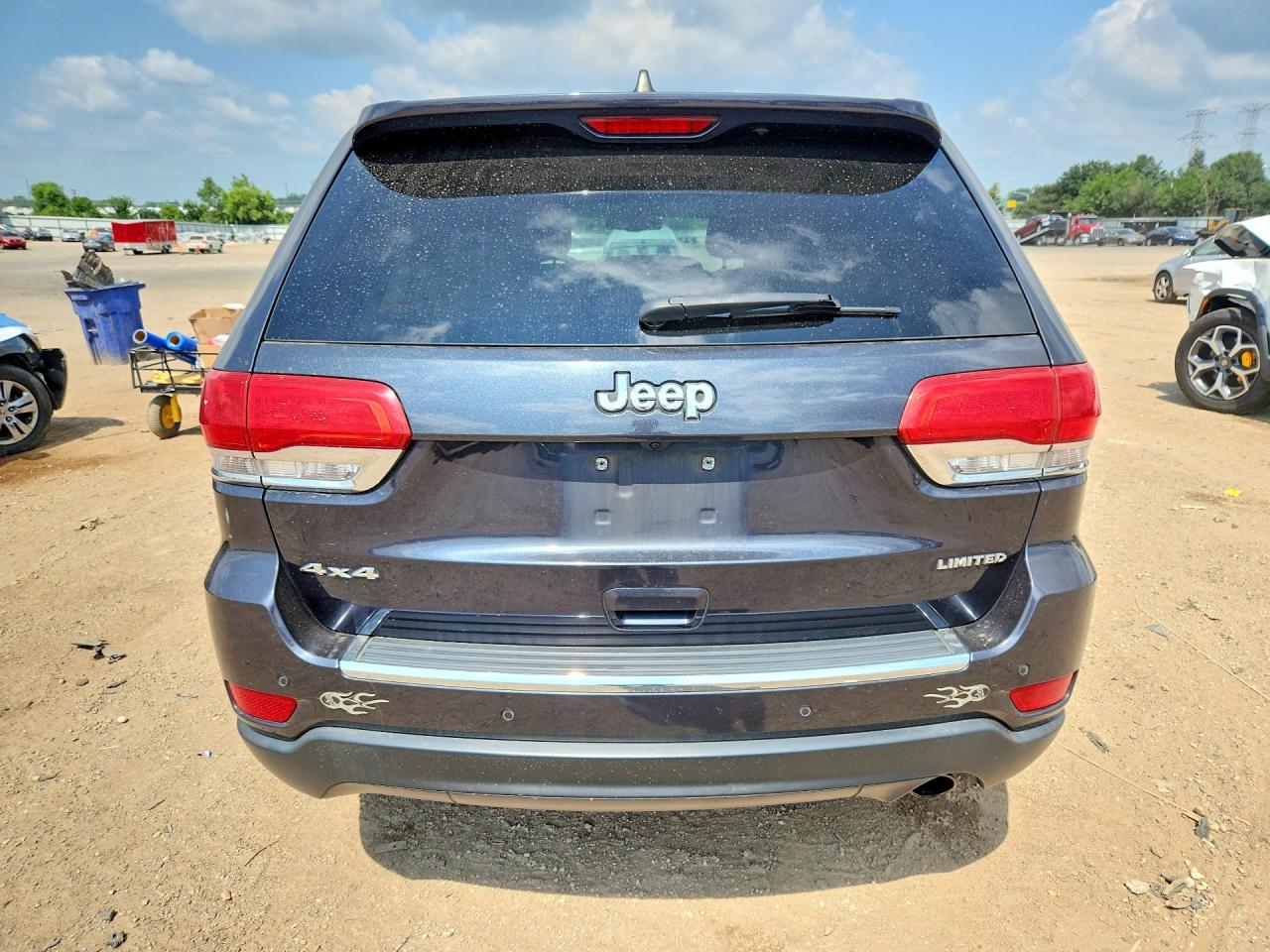 2015 Jeep Grand Cherokee Limited Gray vin: 1C4RJFBG5FC631268