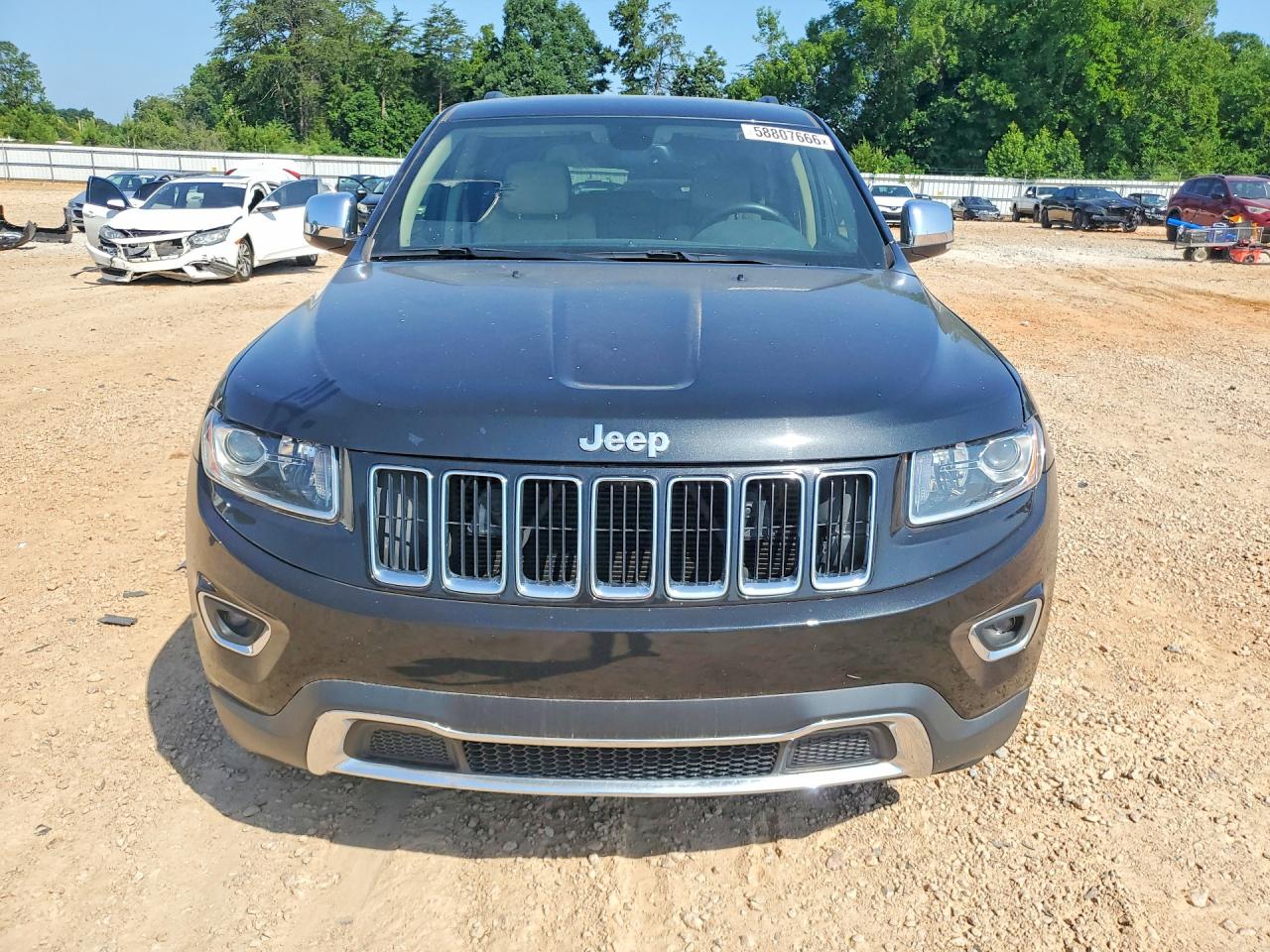 2015 Jeep Grand Cherokee Limited Black vin: 1C4RJFBG5FC637717