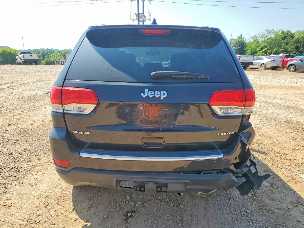 2015 Jeep Grand Cherokee Limited Black vin: 1C4RJFBG5FC637717