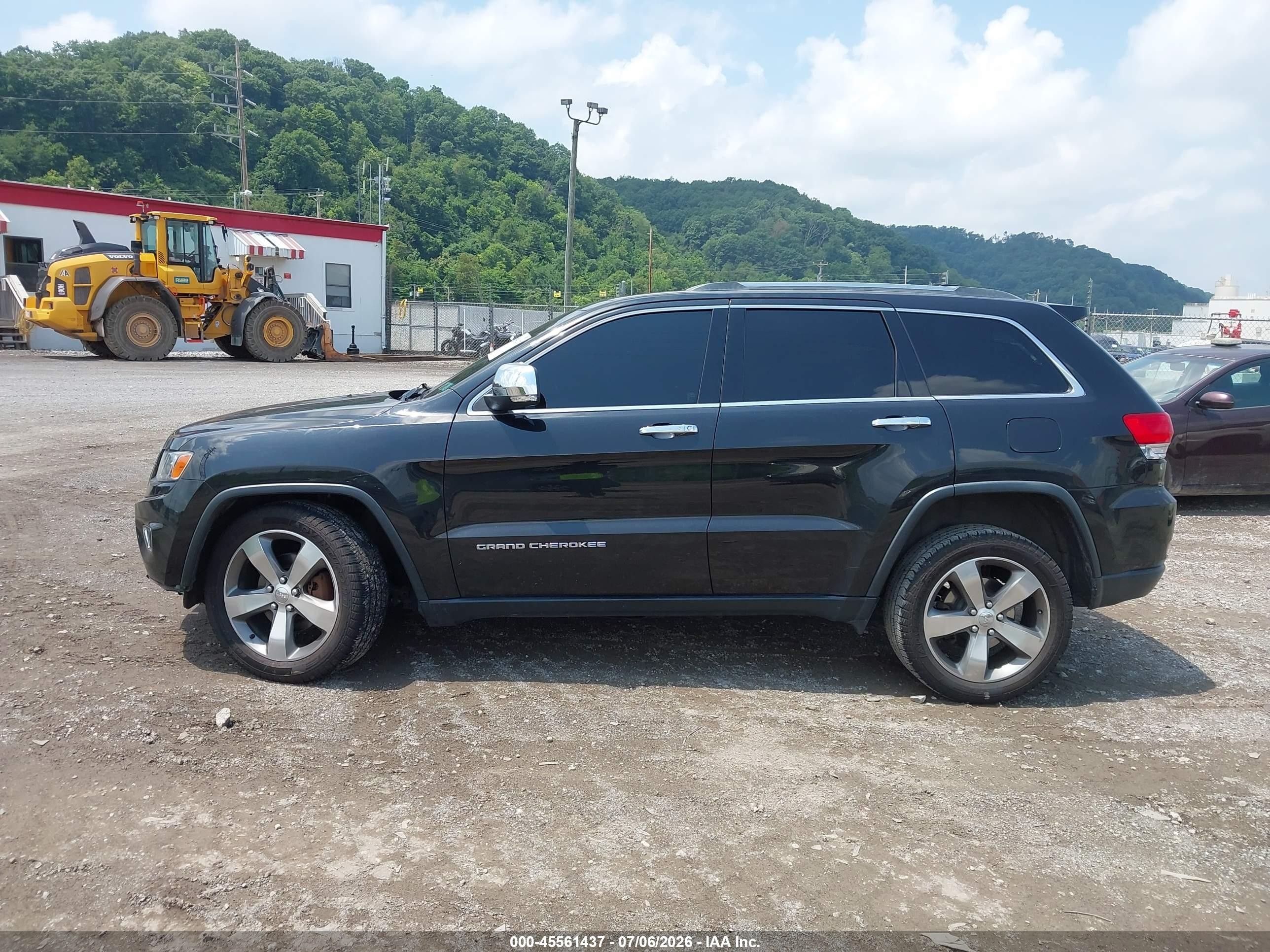 2015 Jeep Grand Cherokee Limited Черный vin: 1C4RJFBG5FC643484