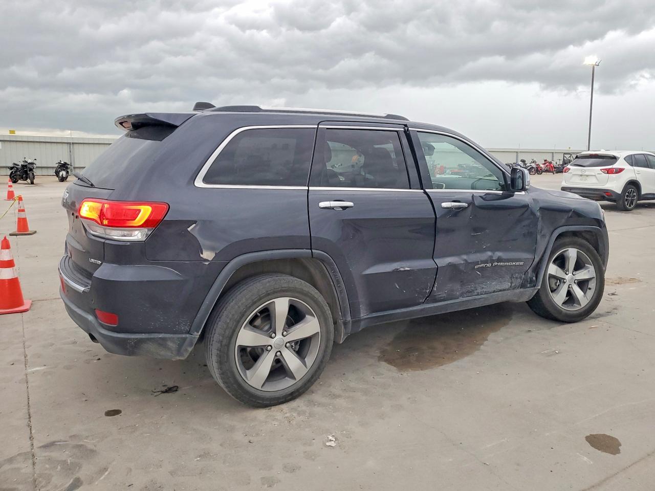 2015 Jeep Grand Cherokee Limited Black vin: 1C4RJFBG5FC645560