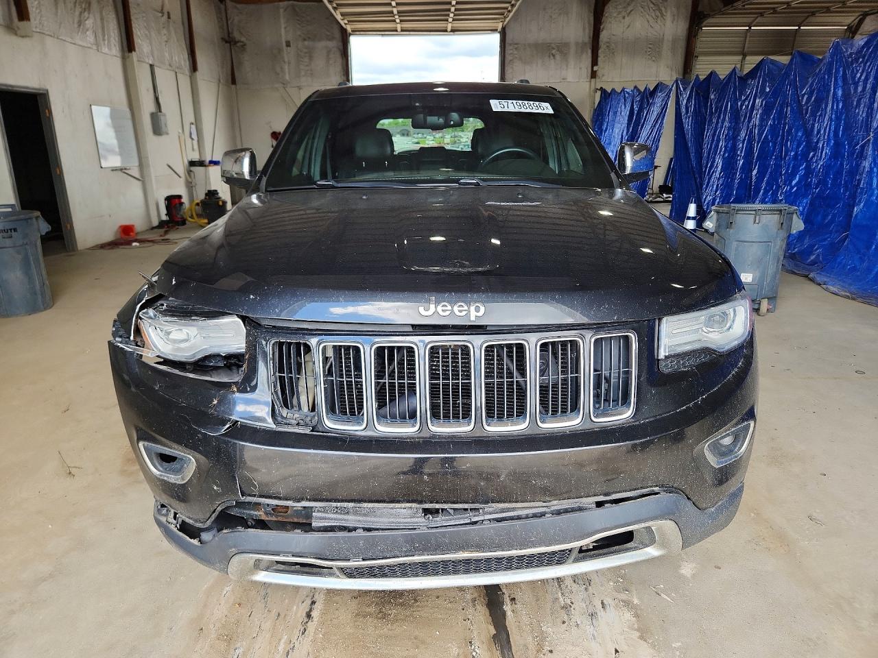 2015 Jeep Grand Cherokee Limited Black vin: 1C4RJFBG5FC659569