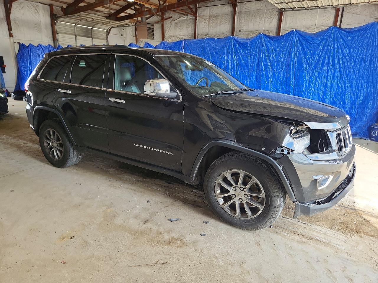 2015 Jeep Grand Cherokee Limited Black vin: 1C4RJFBG5FC659569