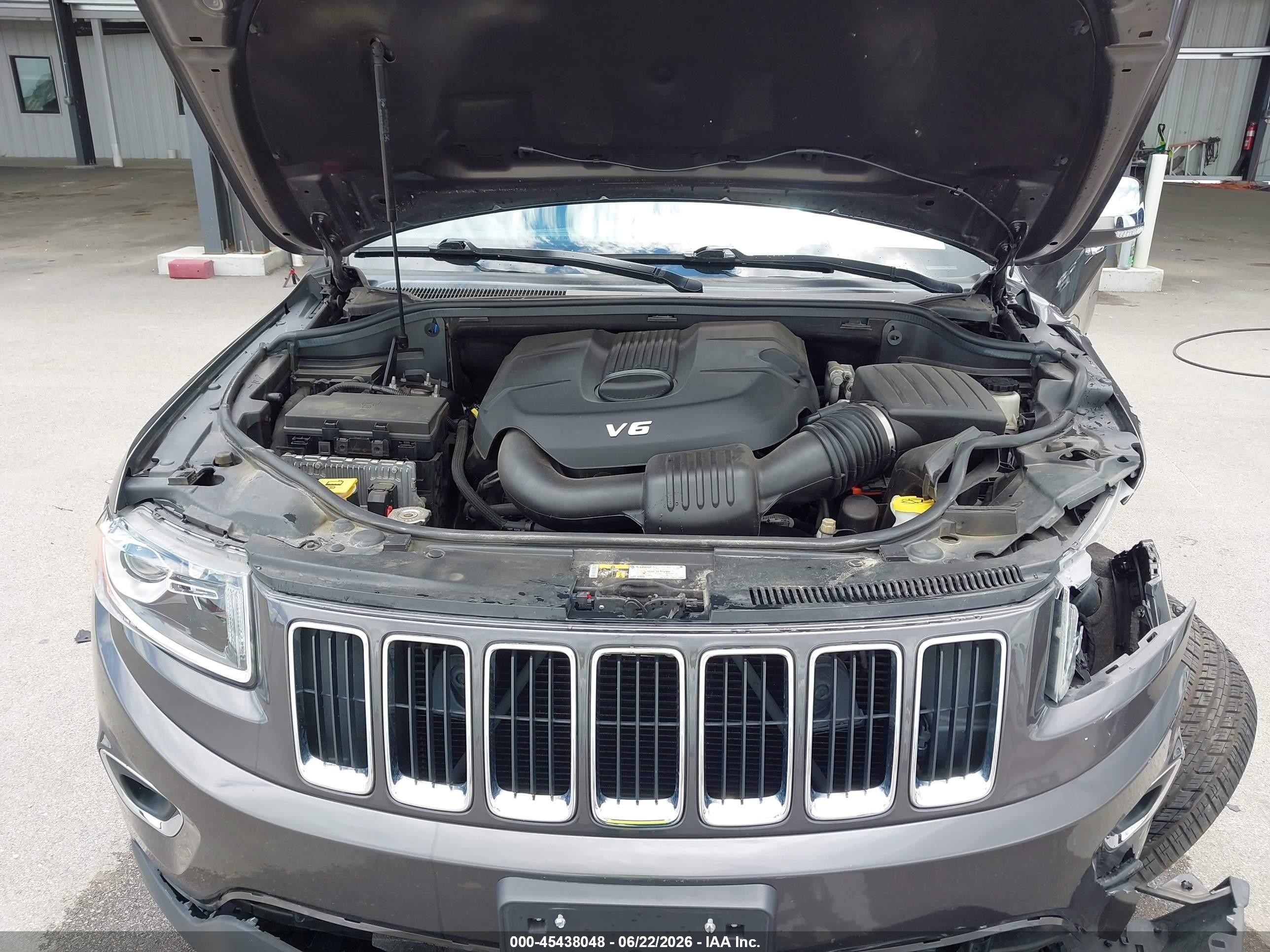 2015 Jeep Grand Cherokee Limited Gray vin: 1C4RJFBG5FC661581