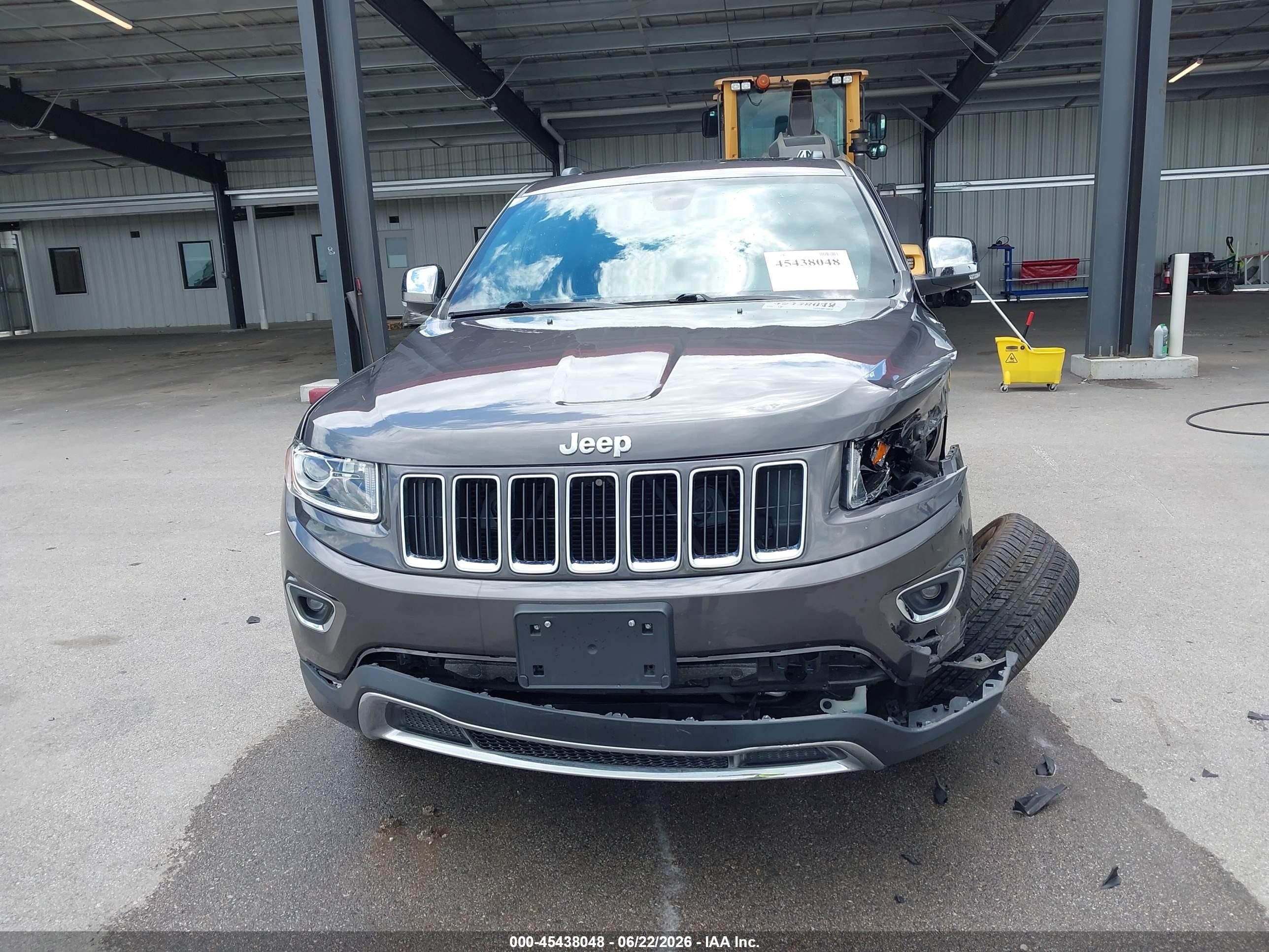 2015 Jeep Grand Cherokee Limited Gray vin: 1C4RJFBG5FC661581