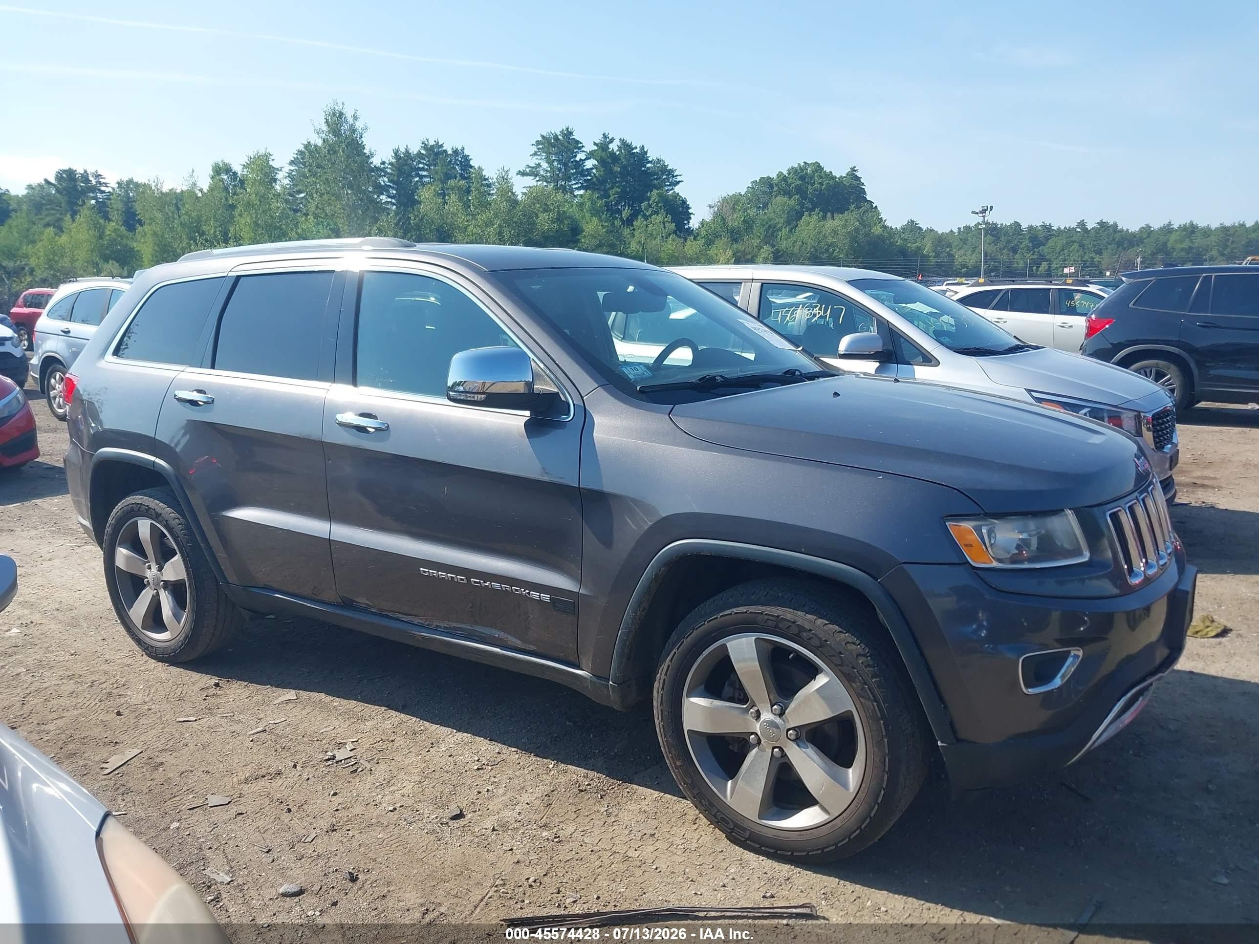 2015 Jeep Grand Cherokee Limited Gray vin: 1C4RJFBG5FC679045
