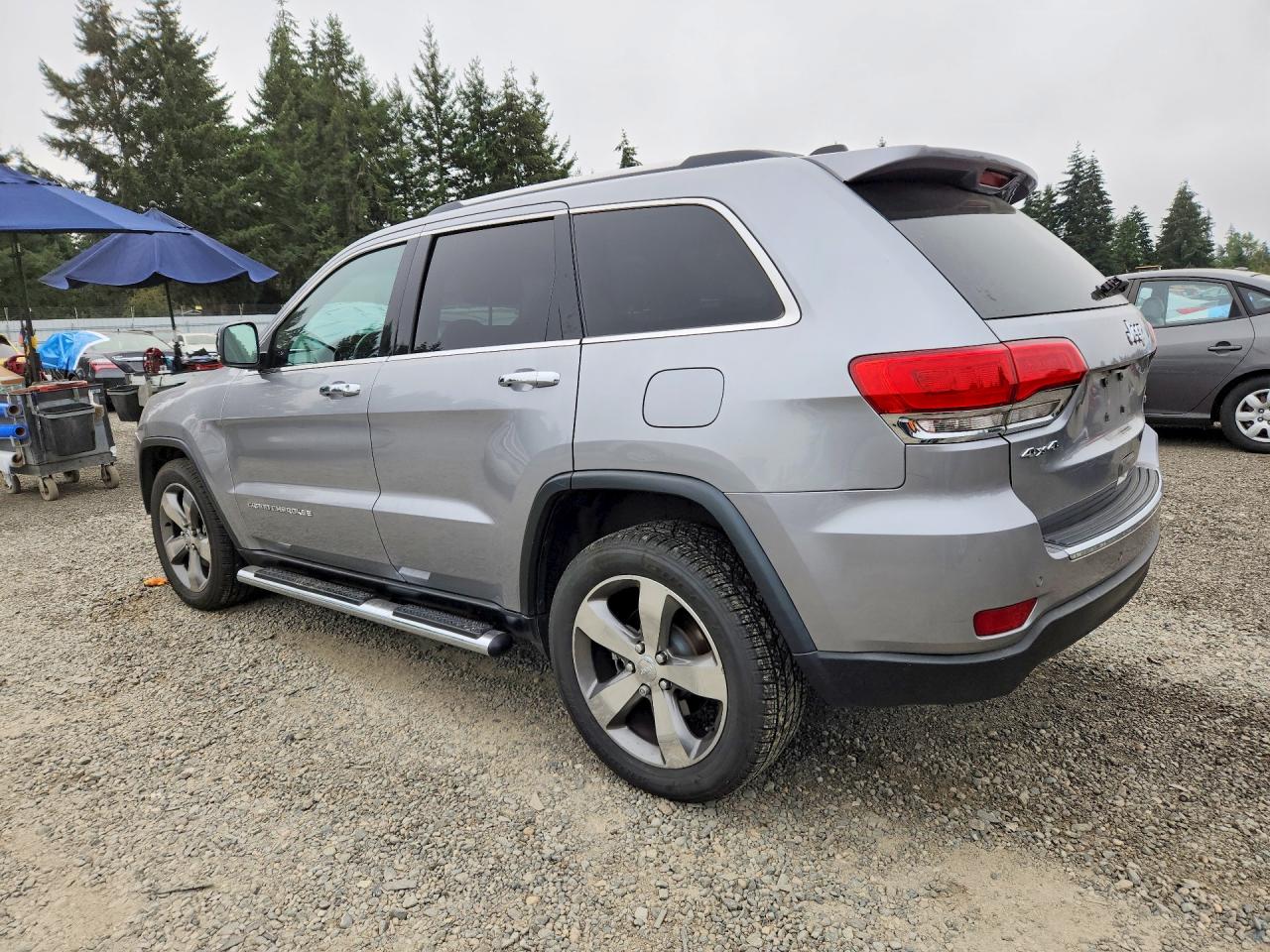 2015 Jeep Grand Cherokee Limited Серебряный vin: 1C4RJFBG5FC700122