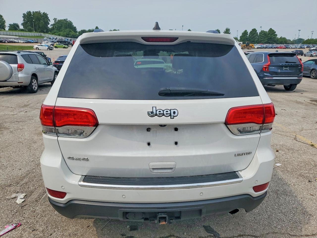 2015 Jeep Grand Cherokee Limited White vin: 1C4RJFBG5FC717731