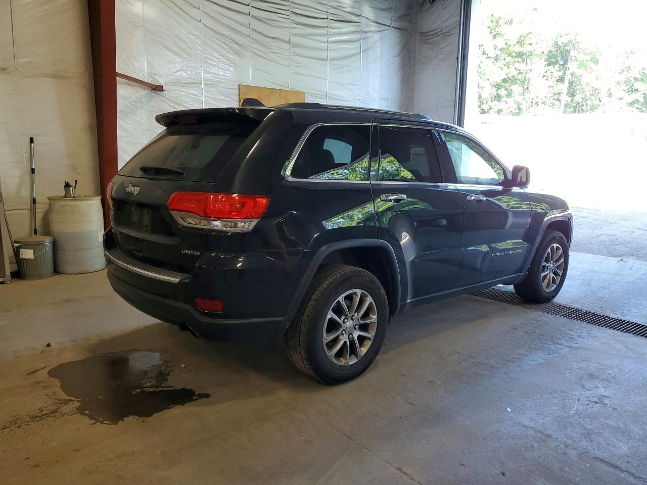 2015 Jeep Grand Cherokee Limited Black vin: 1C4RJFBG5FC725103
