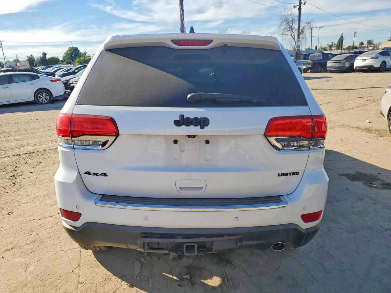 2015 Jeep Grand Cherokee Limited Белый vin: 1C4RJFBG5FC778724