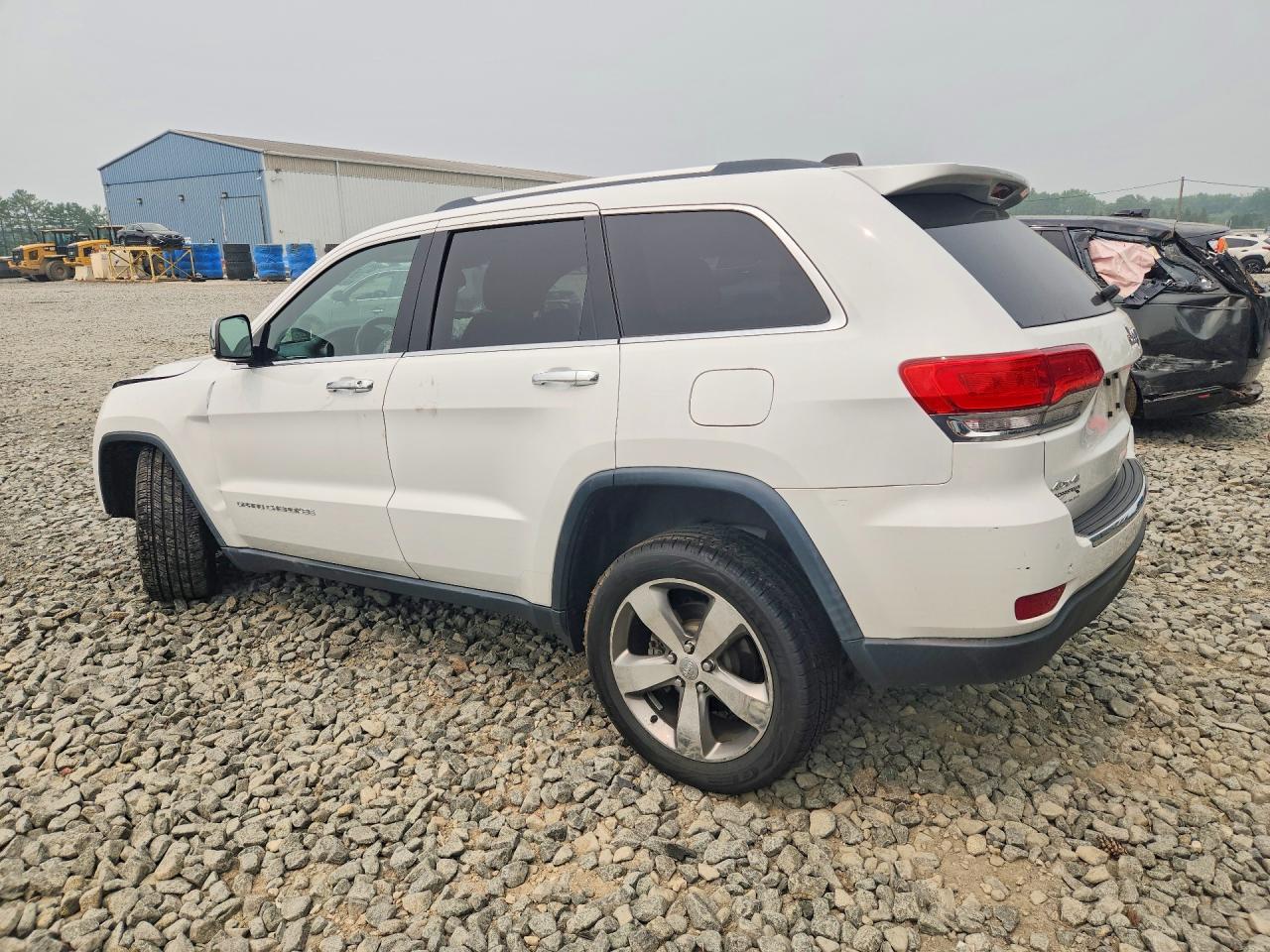2015 Jeep Grand Cherokee Limited White vin: 1C4RJFBG5FC791666