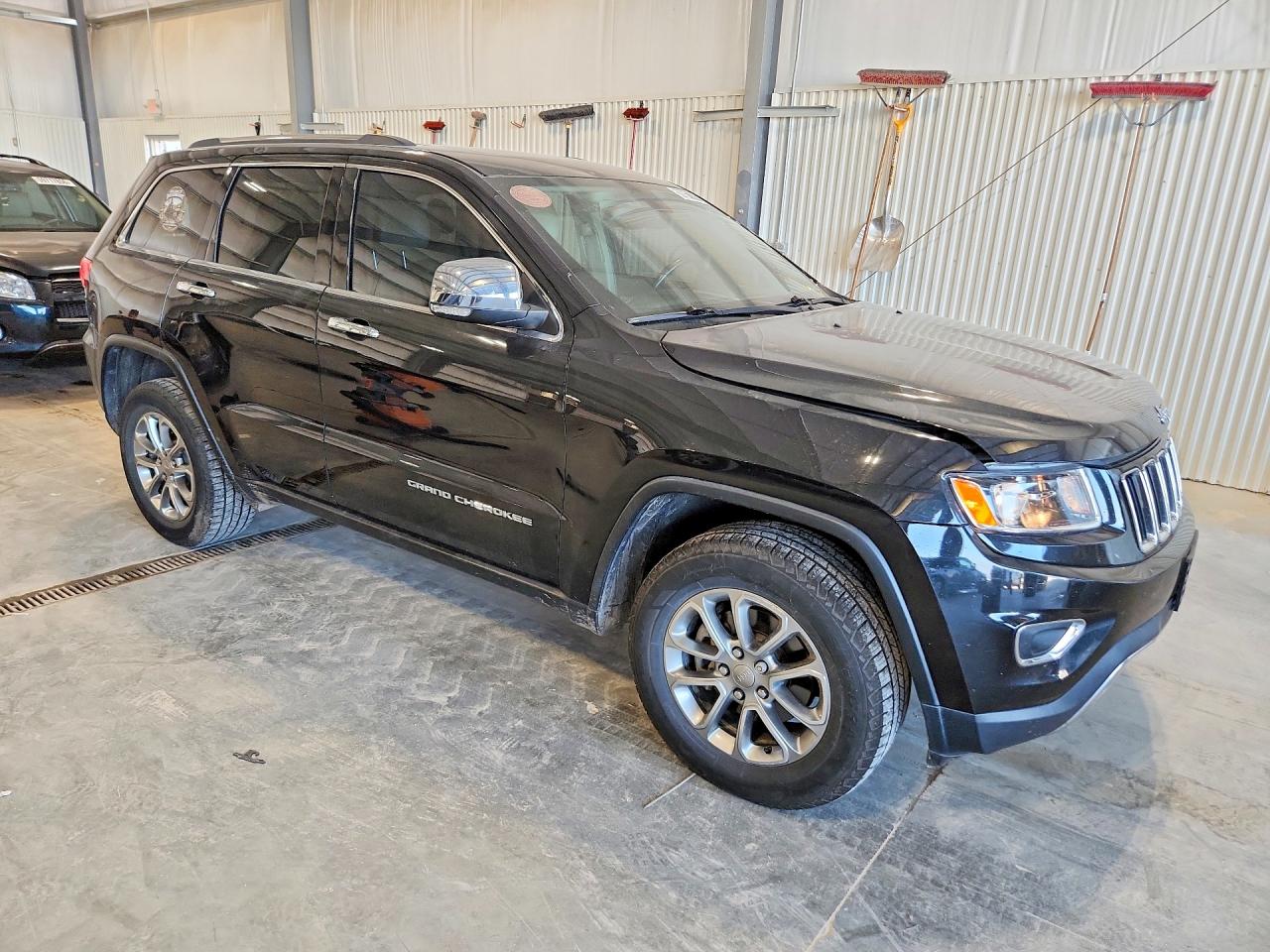 2015 Jeep Grand Cherokee Limited Black vin: 1C4RJFBG5FC821720