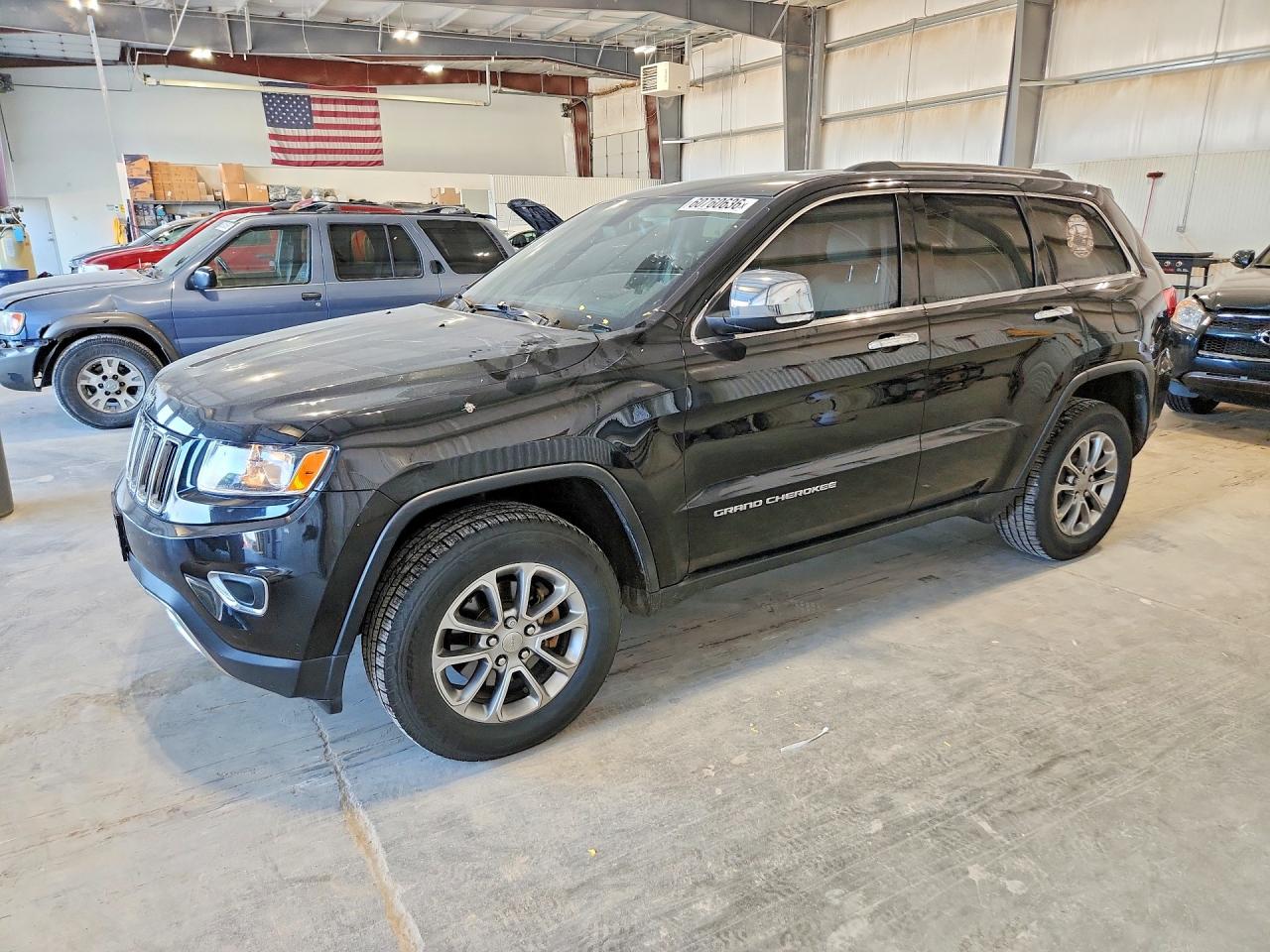 2015 Jeep Grand Cherokee Limited Black vin: 1C4RJFBG5FC821720