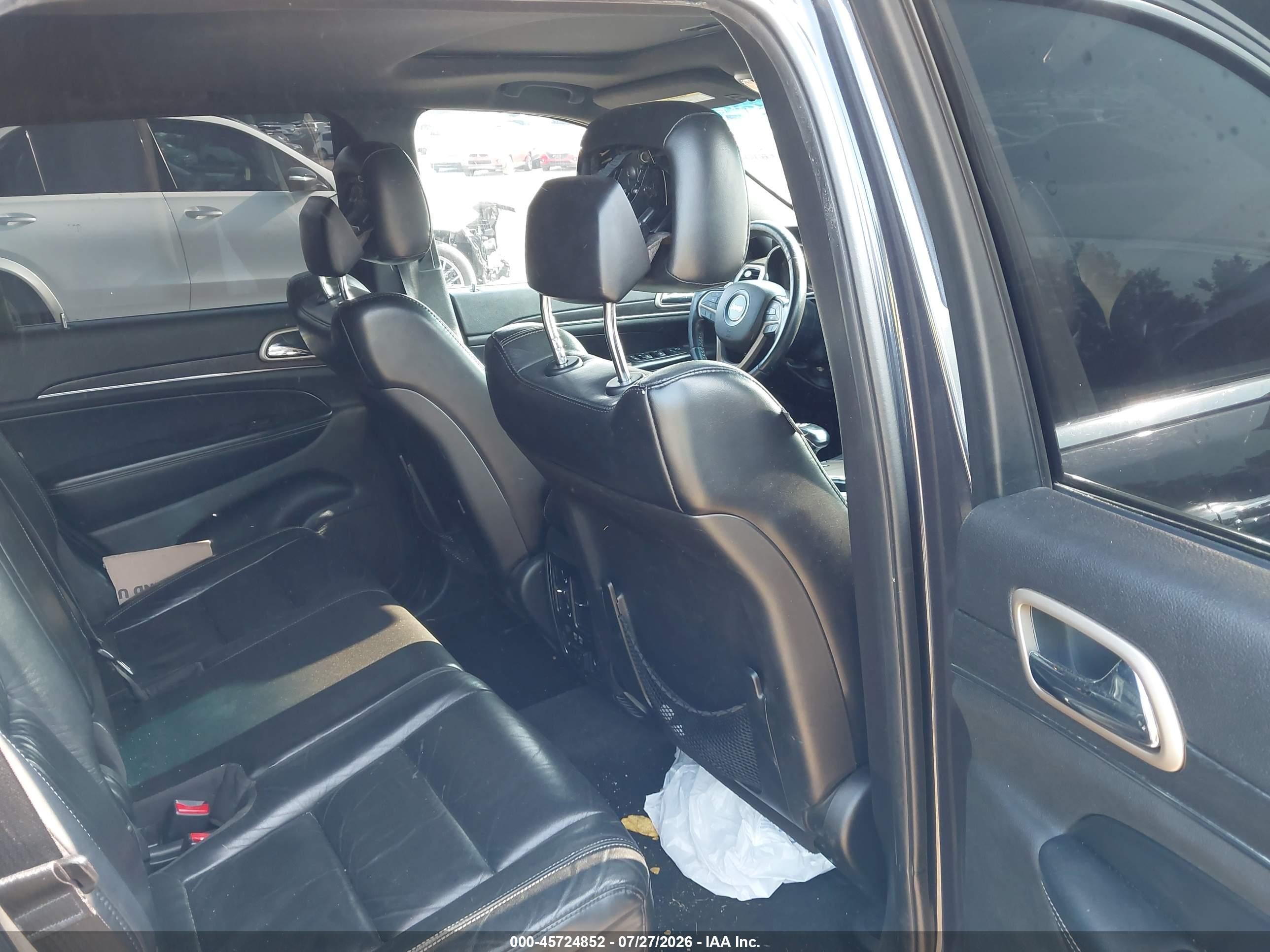 2015 Jeep Grand Cherokee Limited Black vin: 1C4RJFBG5FC831633