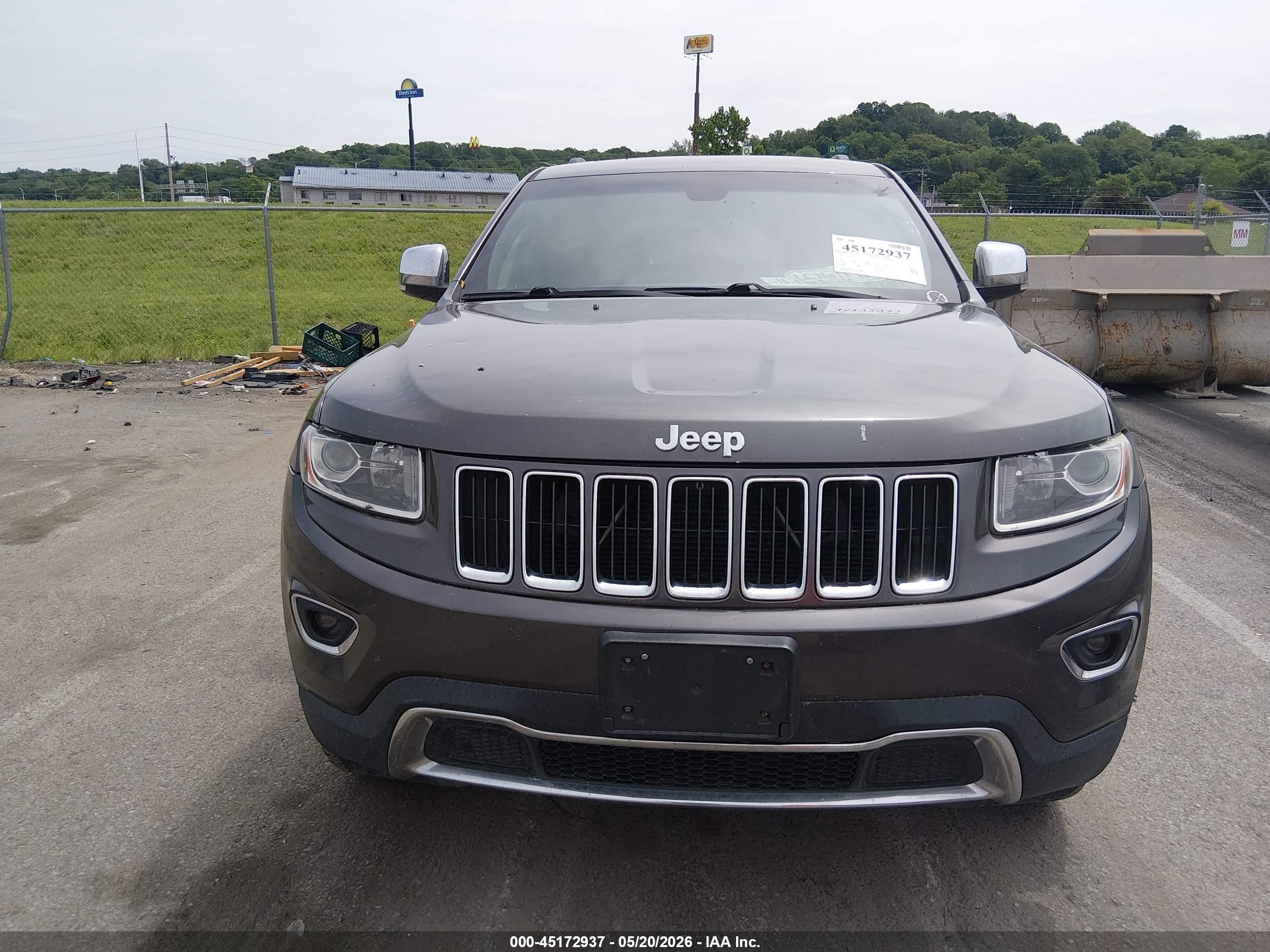 2015 Jeep Grand Cherokee Limited Gray vin: 1C4RJFBG5FC922062