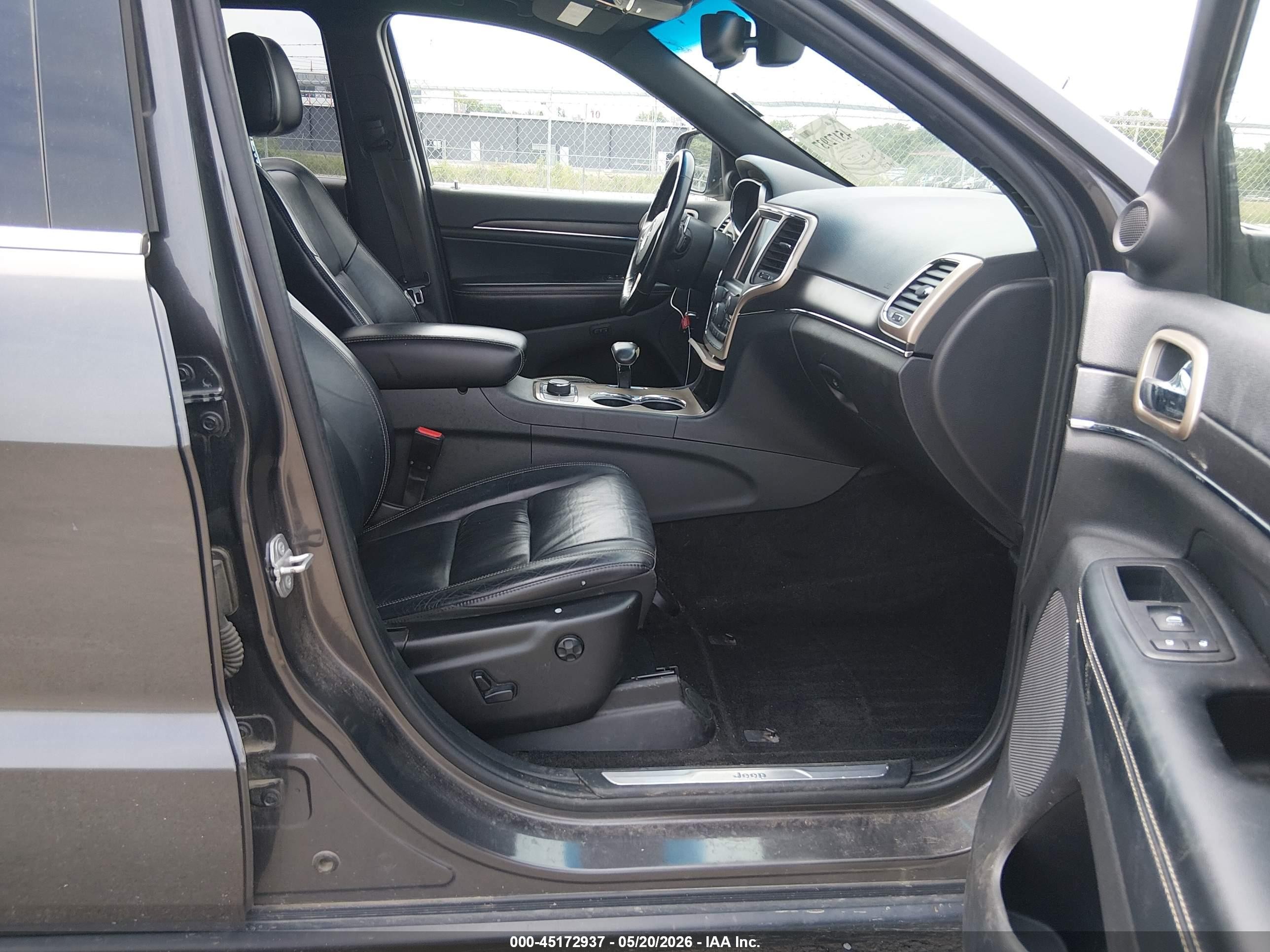 2015 Jeep Grand Cherokee Limited Gray vin: 1C4RJFBG5FC922062