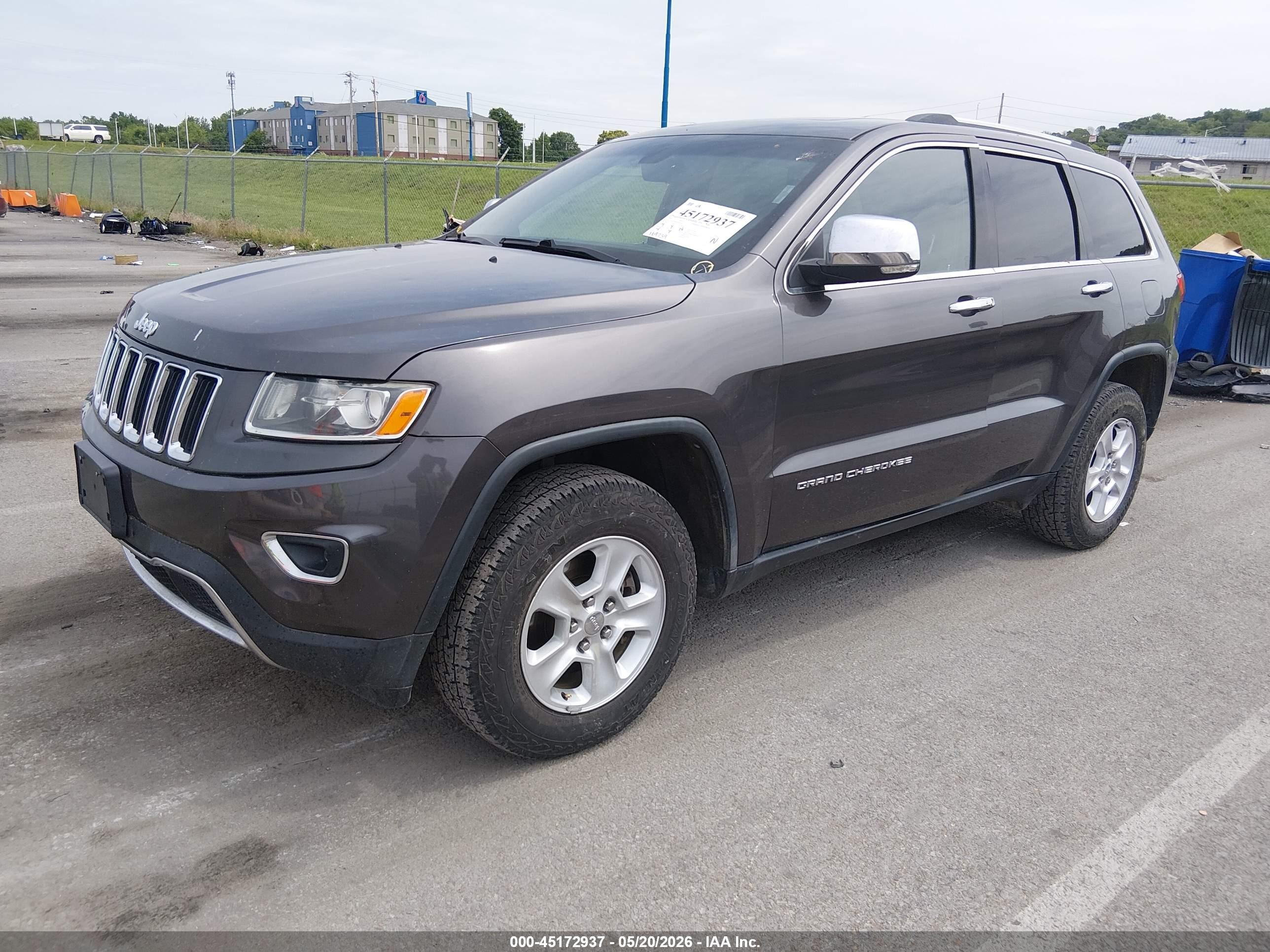 2015 Jeep Grand Cherokee Limited Gray vin: 1C4RJFBG5FC922062