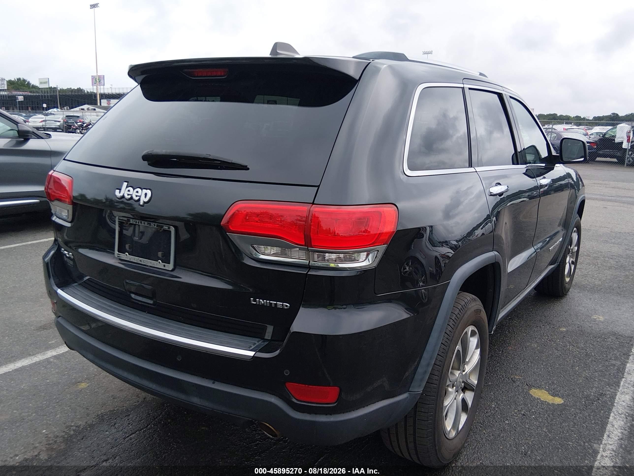 2015 Jeep Grand Cherokee Limited Beige vin: 1C4RJFBG5FC933773