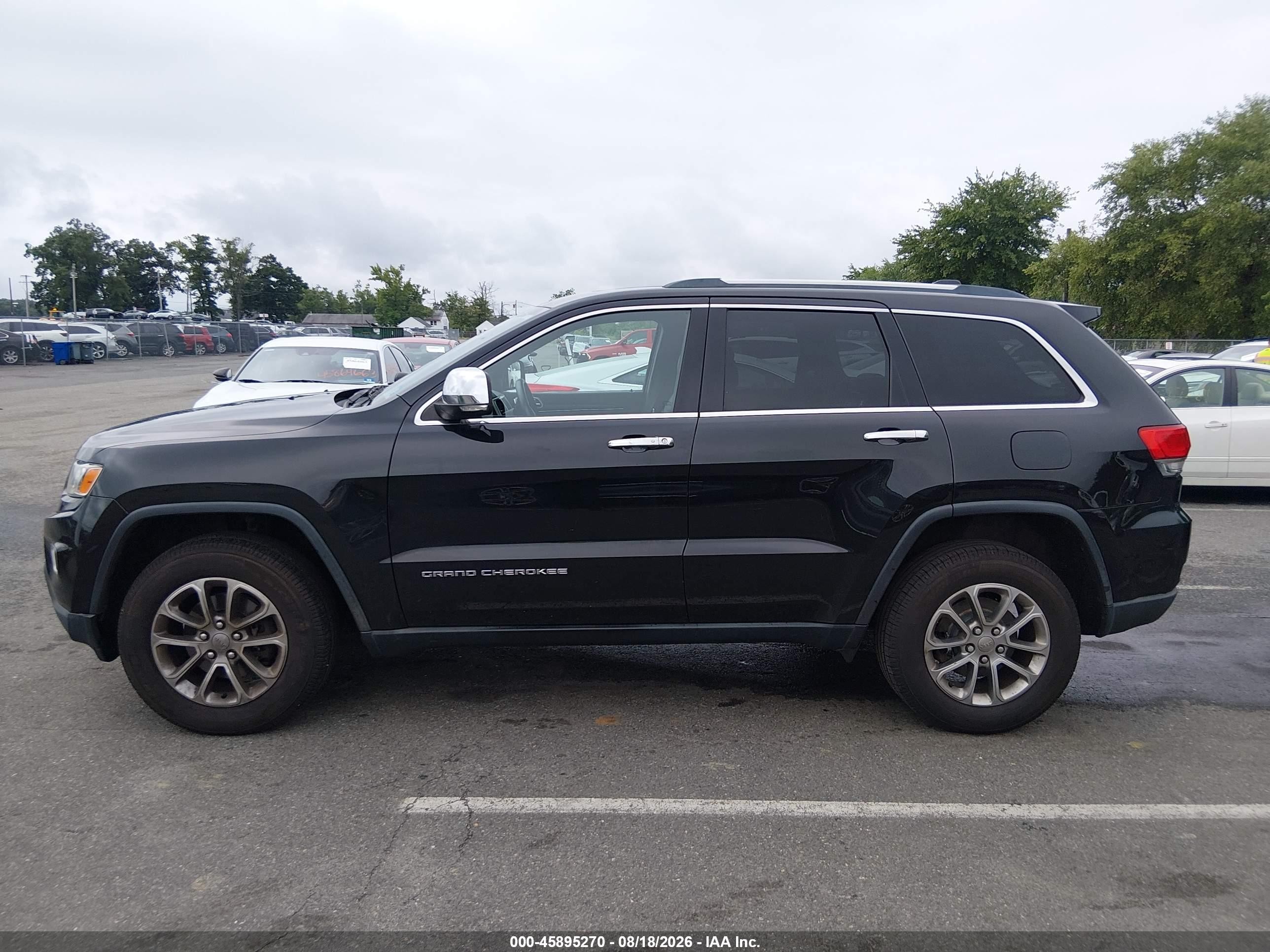 2015 Jeep Grand Cherokee Limited Beige vin: 1C4RJFBG5FC933773