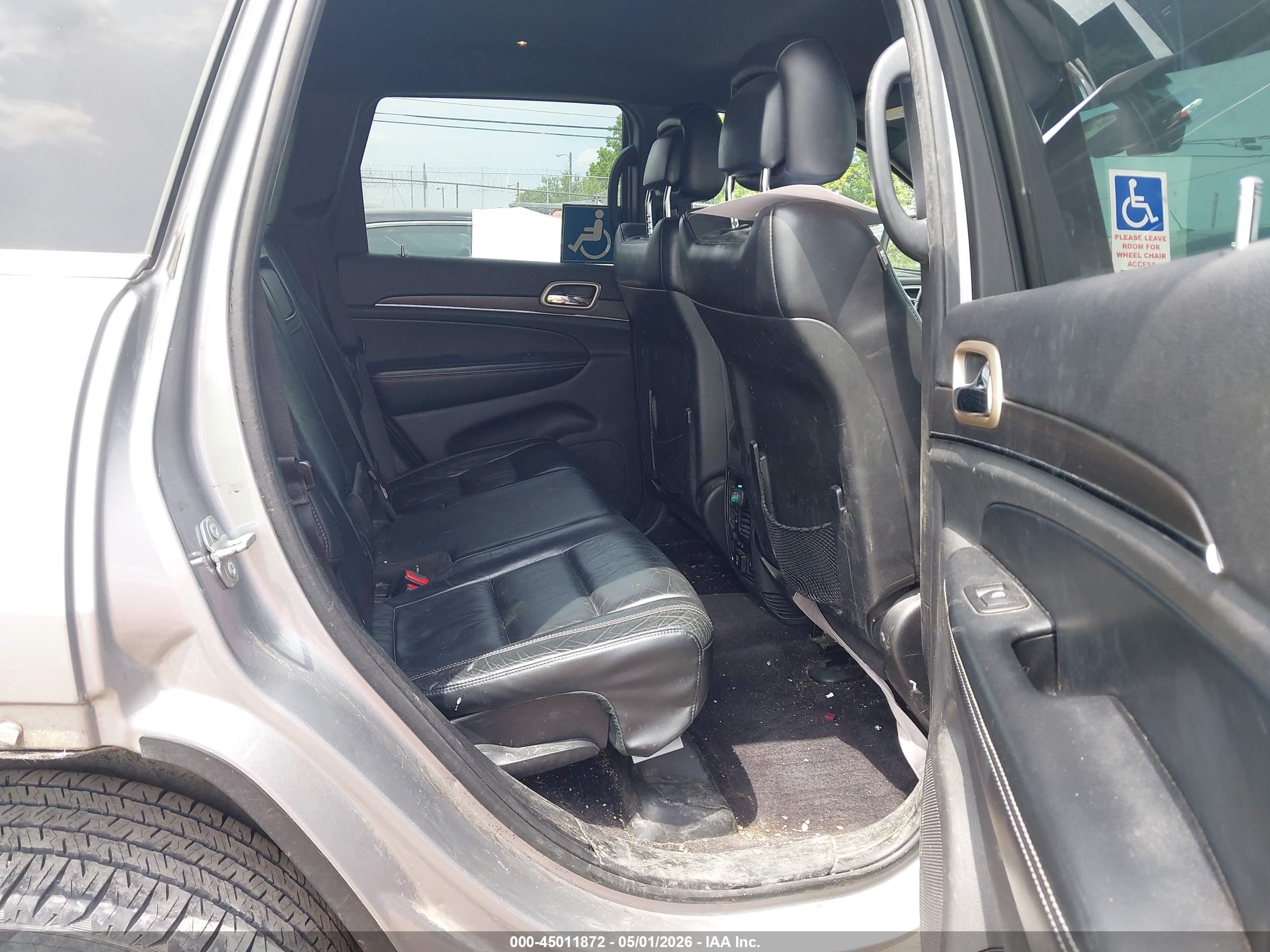 2016 Jeep Grand Cherokee Limited Серебряный vin: 1C4RJFBG5GC318173