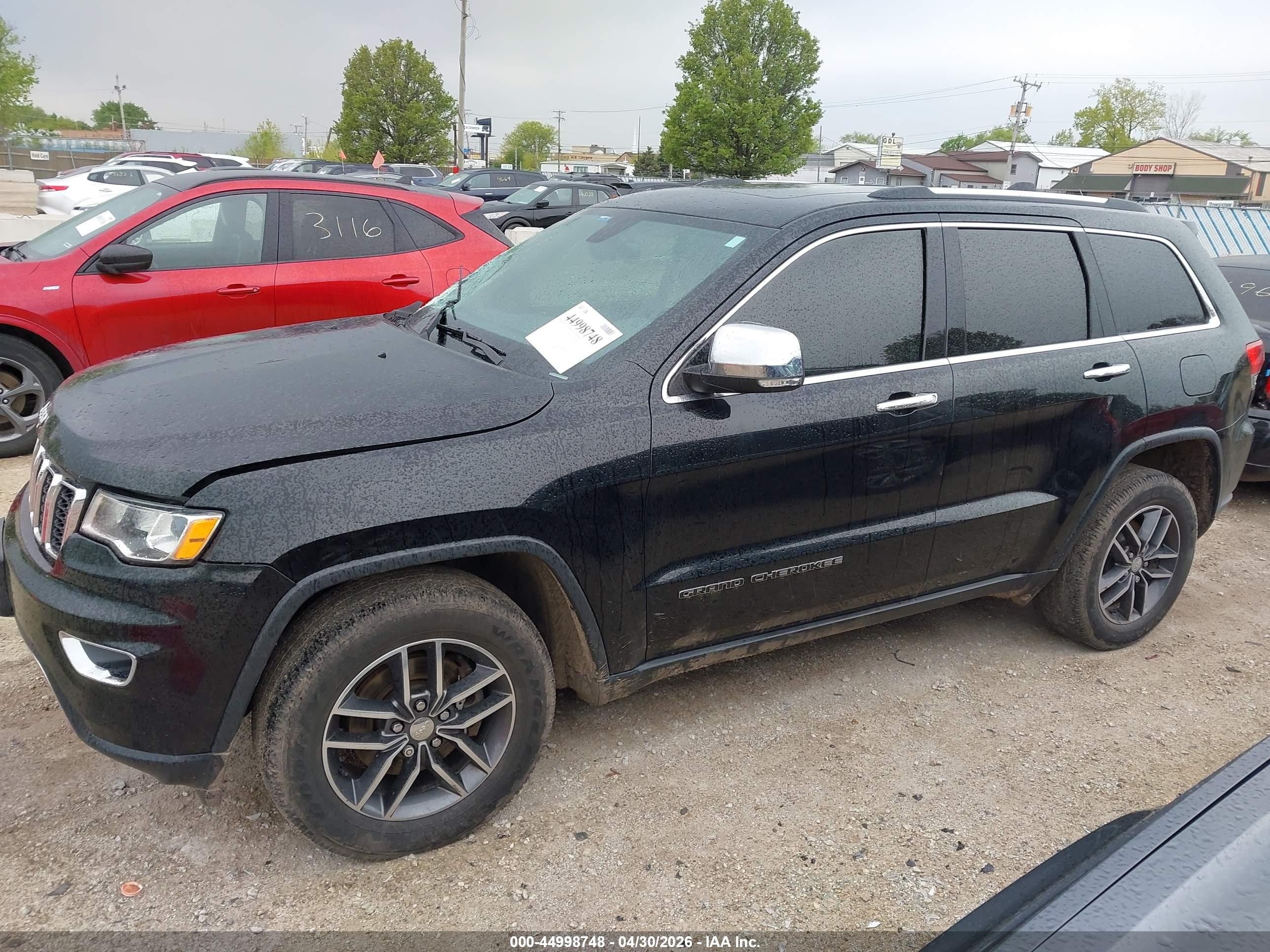 2017 Jeep Grand Cherokee Limited 4x4 Black vin: 1C4RJFBG5HC902090