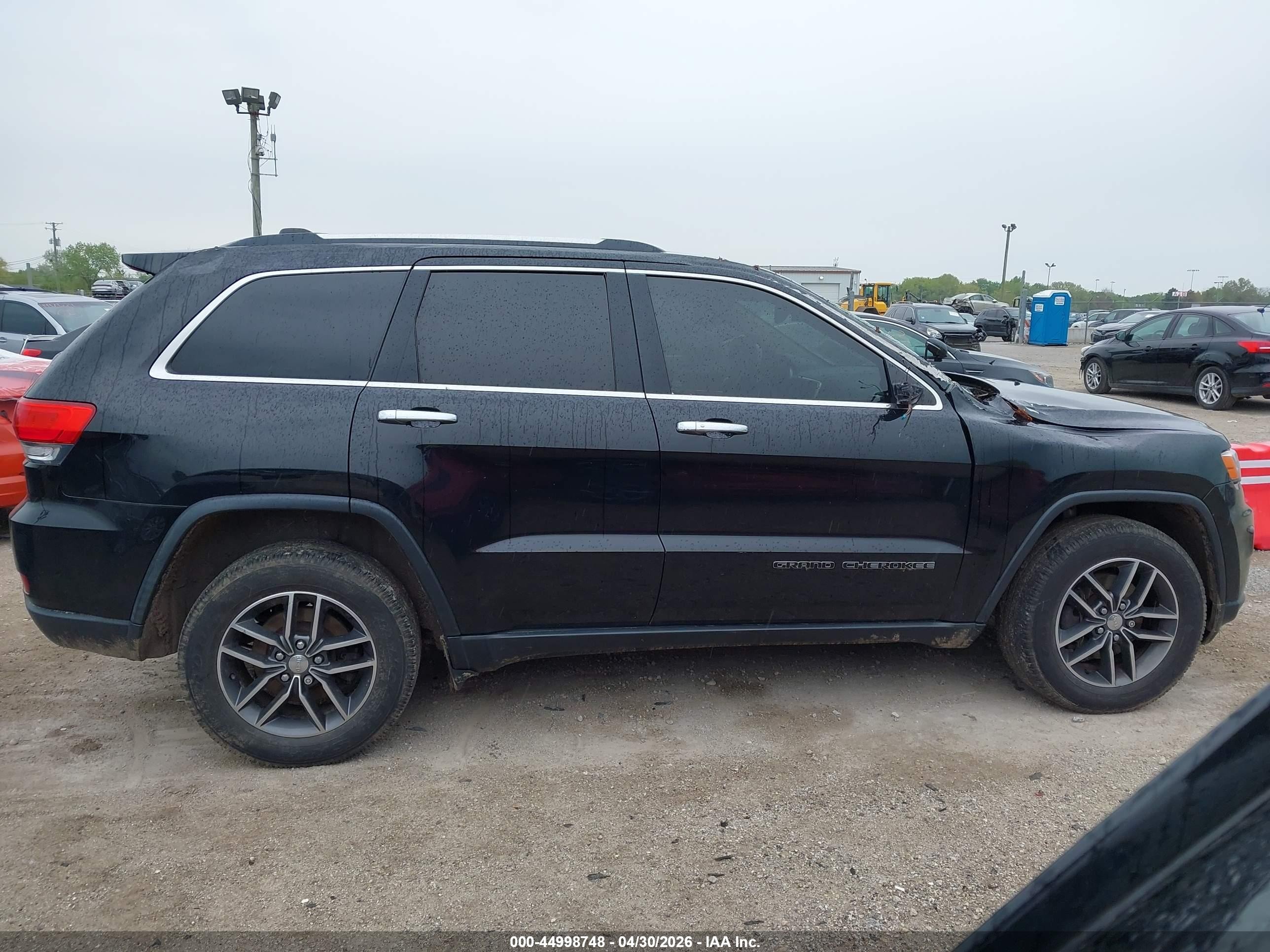 2017 Jeep Grand Cherokee Limited 4x4 Black vin: 1C4RJFBG5HC902090