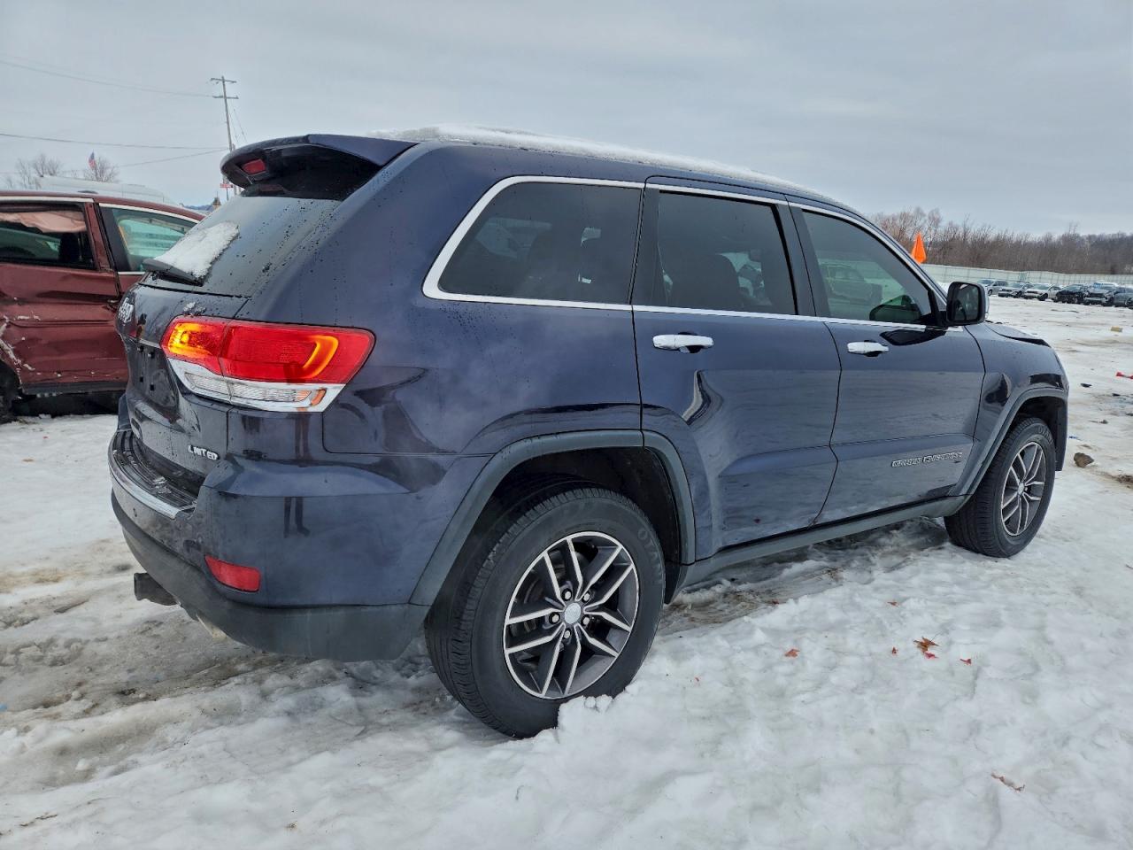 2018 Jeep Grand Cherokee Limited Blue vin: 1C4RJFBG5JC200907