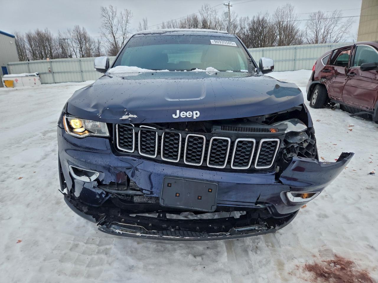 2018 Jeep Grand Cherokee Limited Blue vin: 1C4RJFBG5JC200907