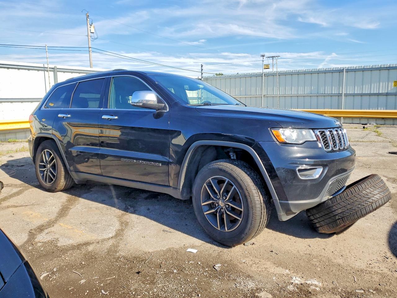 2018 Jeep Grand Cherokee Limited Black vin: 1C4RJFBG5JC509678