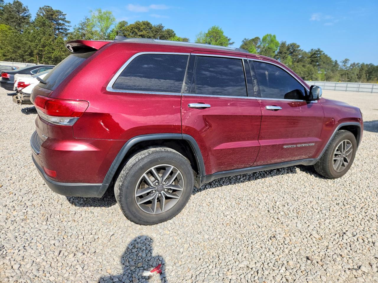 2019 Jeep Grand Cherokee Limited Красный vin: 1C4RJFBG5KC711955