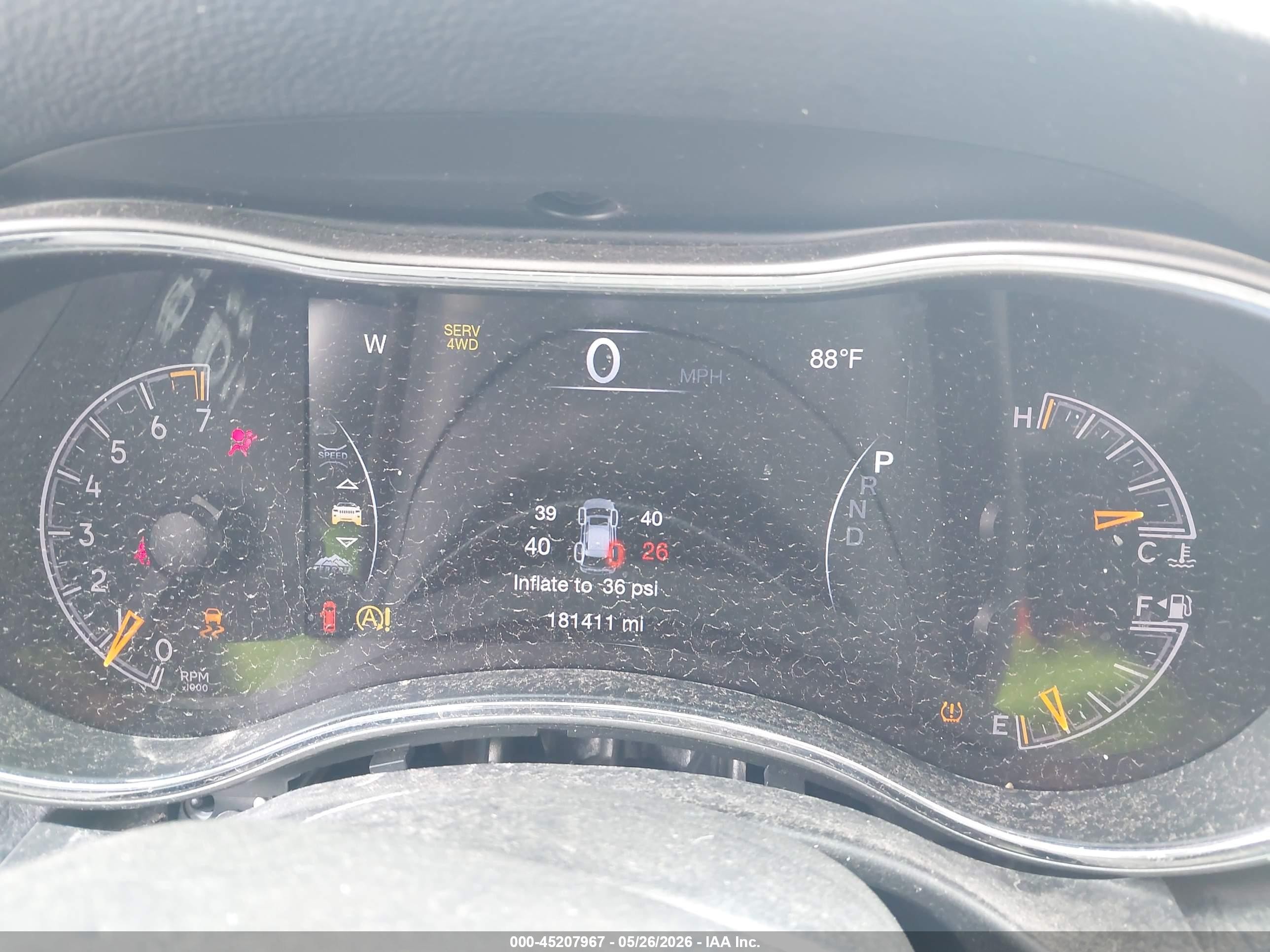 2019 Jeep Grand Cherokee Limited 4x4 Серый vin: 1C4RJFBG5KC741232