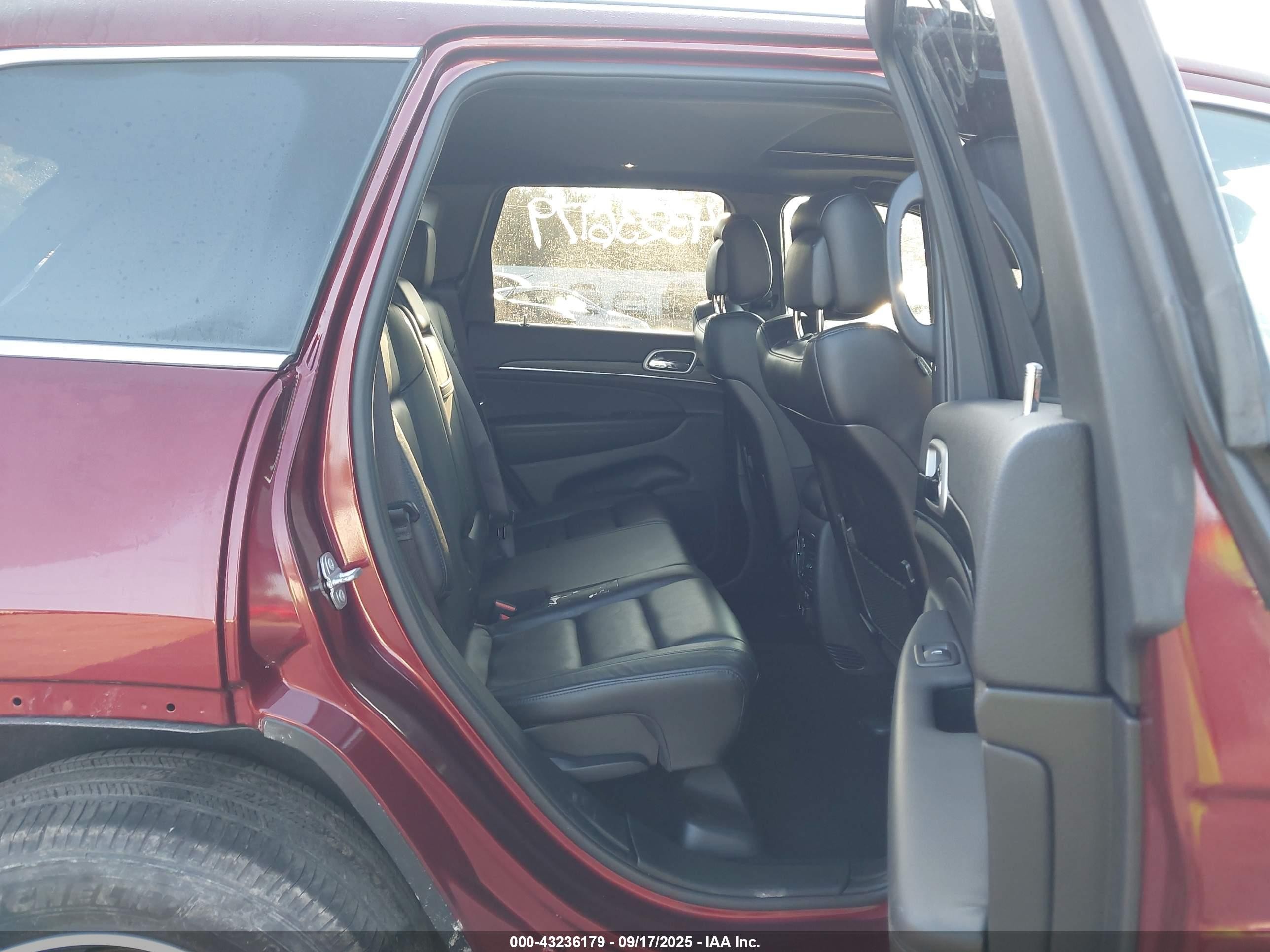 2021 Jeep Grand Cherokee Limited 4x4 Красный vin: 1C4RJFBG5MC546203